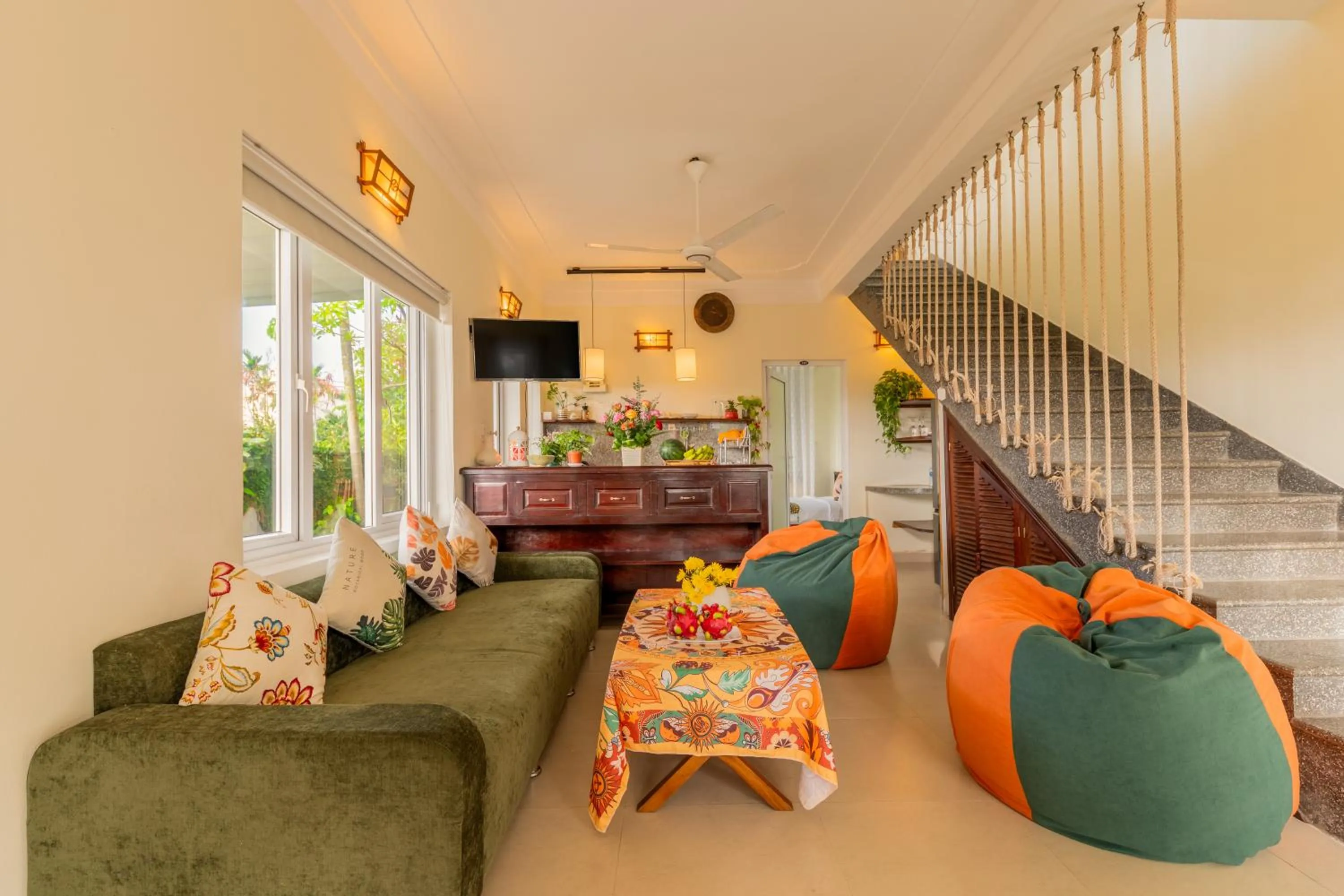 TV and multimedia in HA Devan Hoian Pool Villa