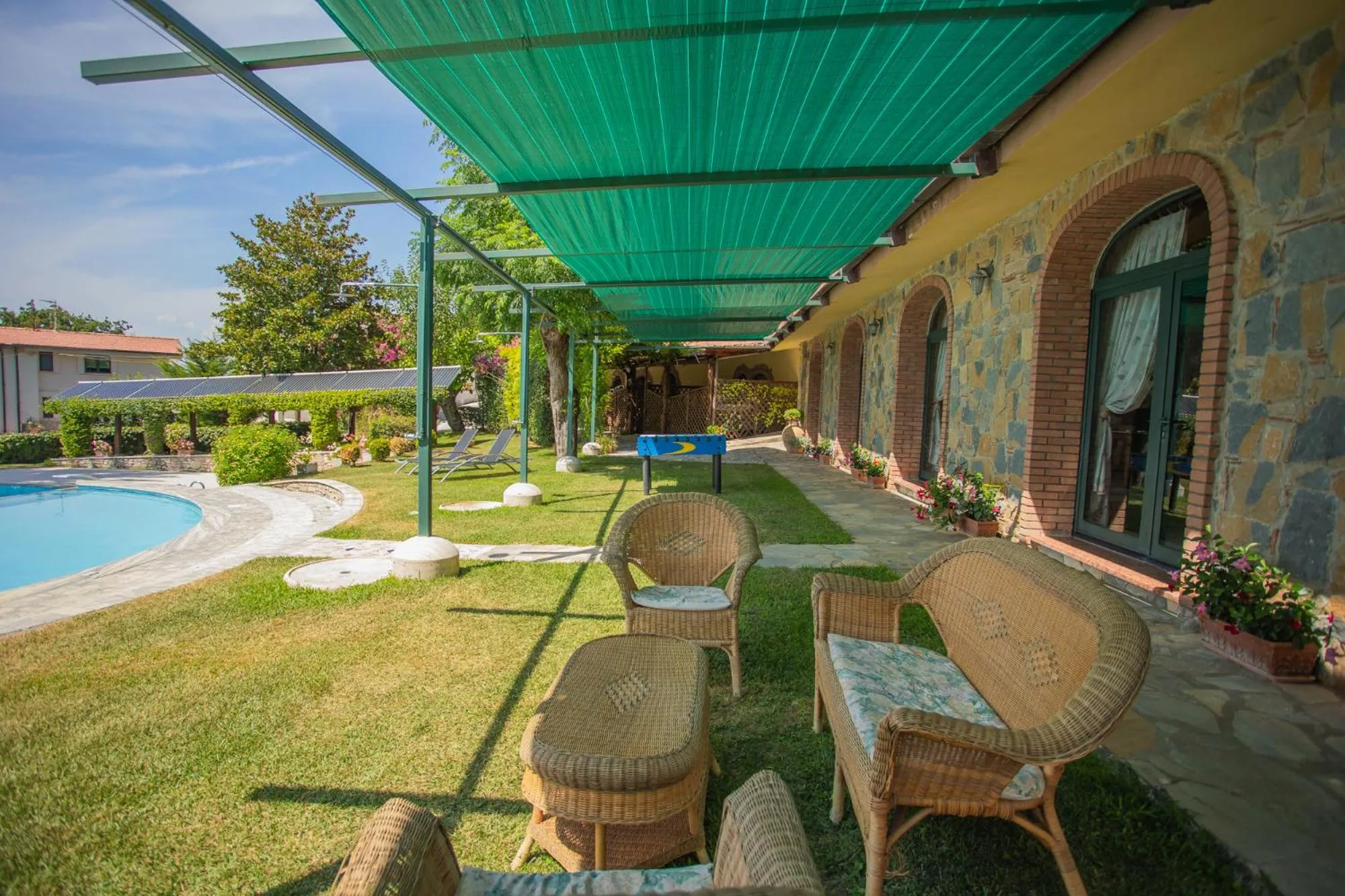 Decorative detail in Residenza Giancesare Family Apartments