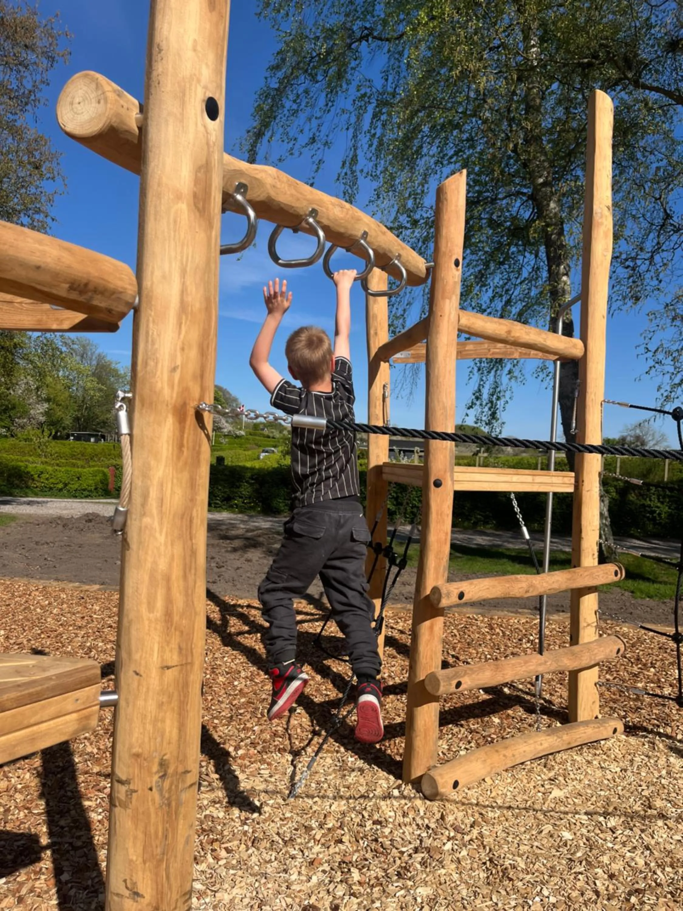 Children play ground in Danhostel Rønde