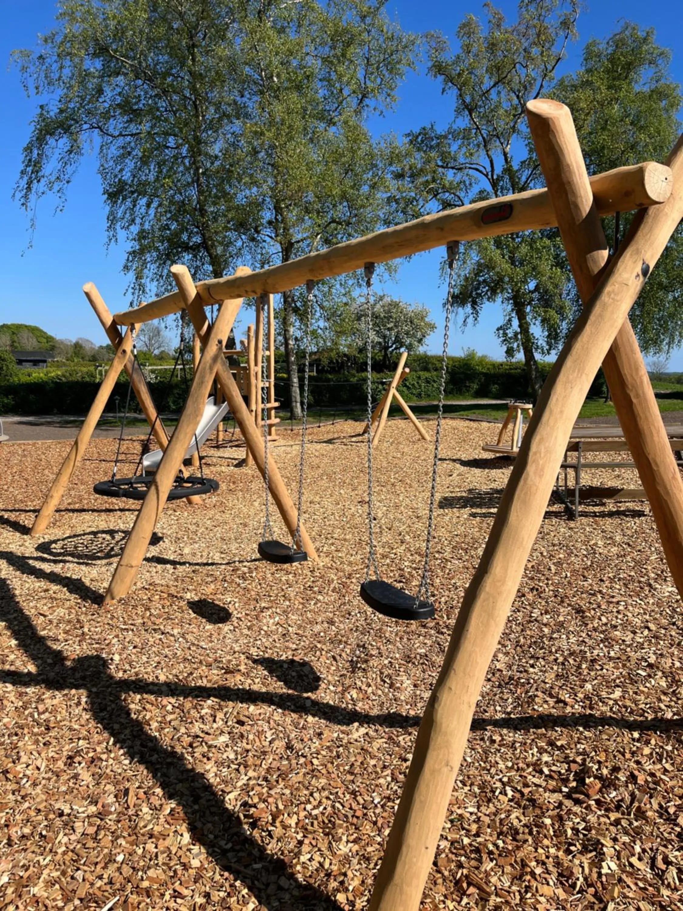 Children play ground in Danhostel Rønde