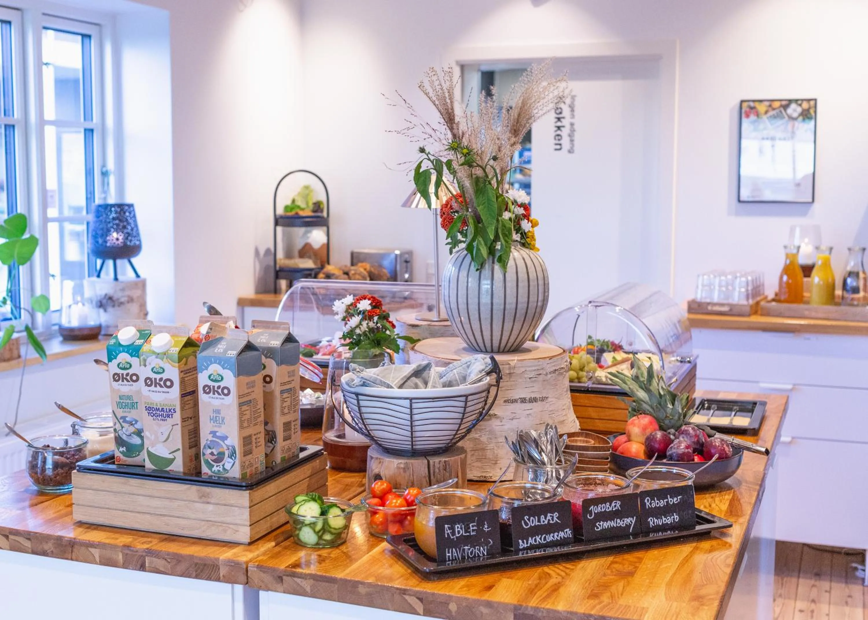 Food and drinks in Danhostel Rønde