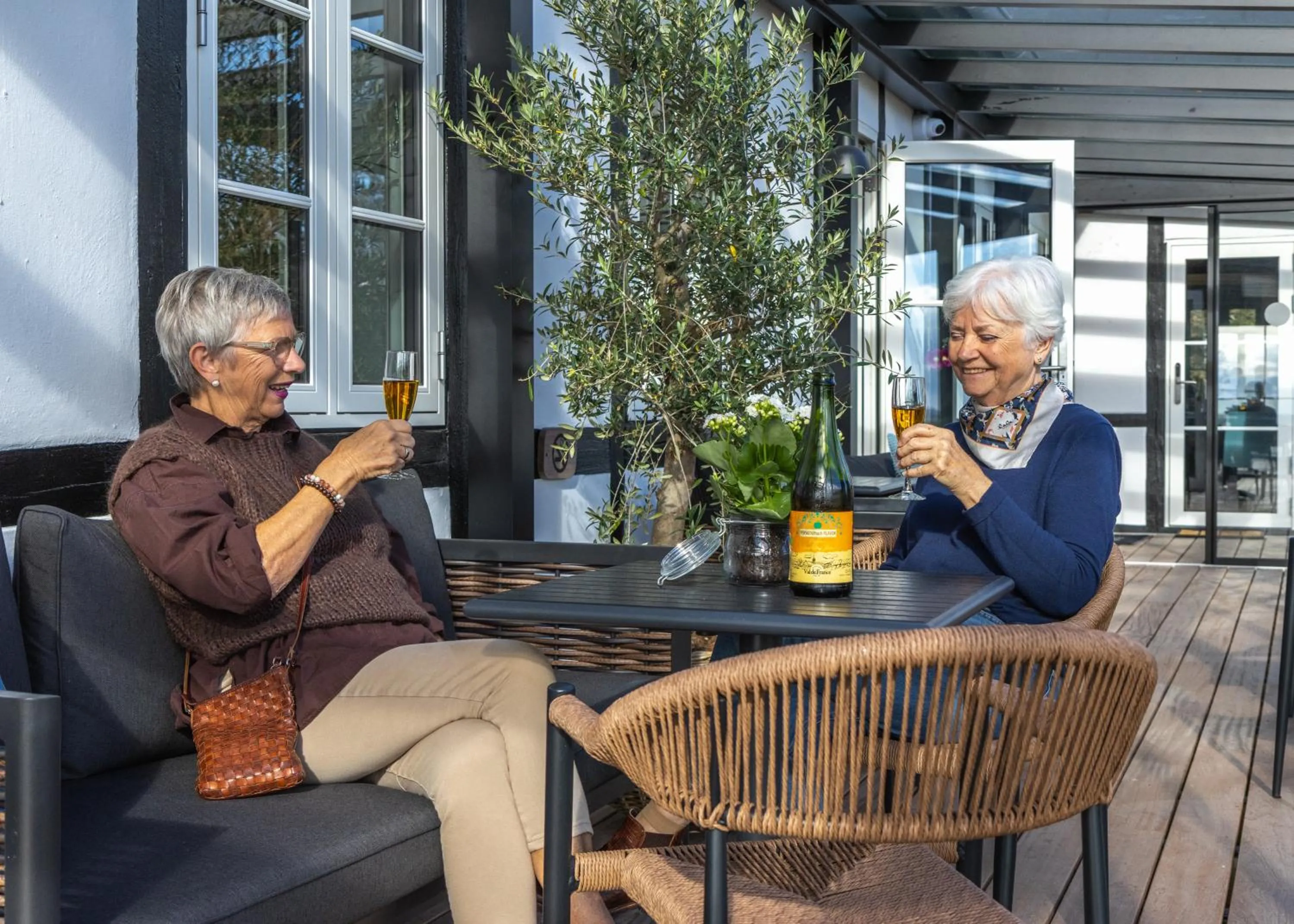Patio in Danhostel Rønde