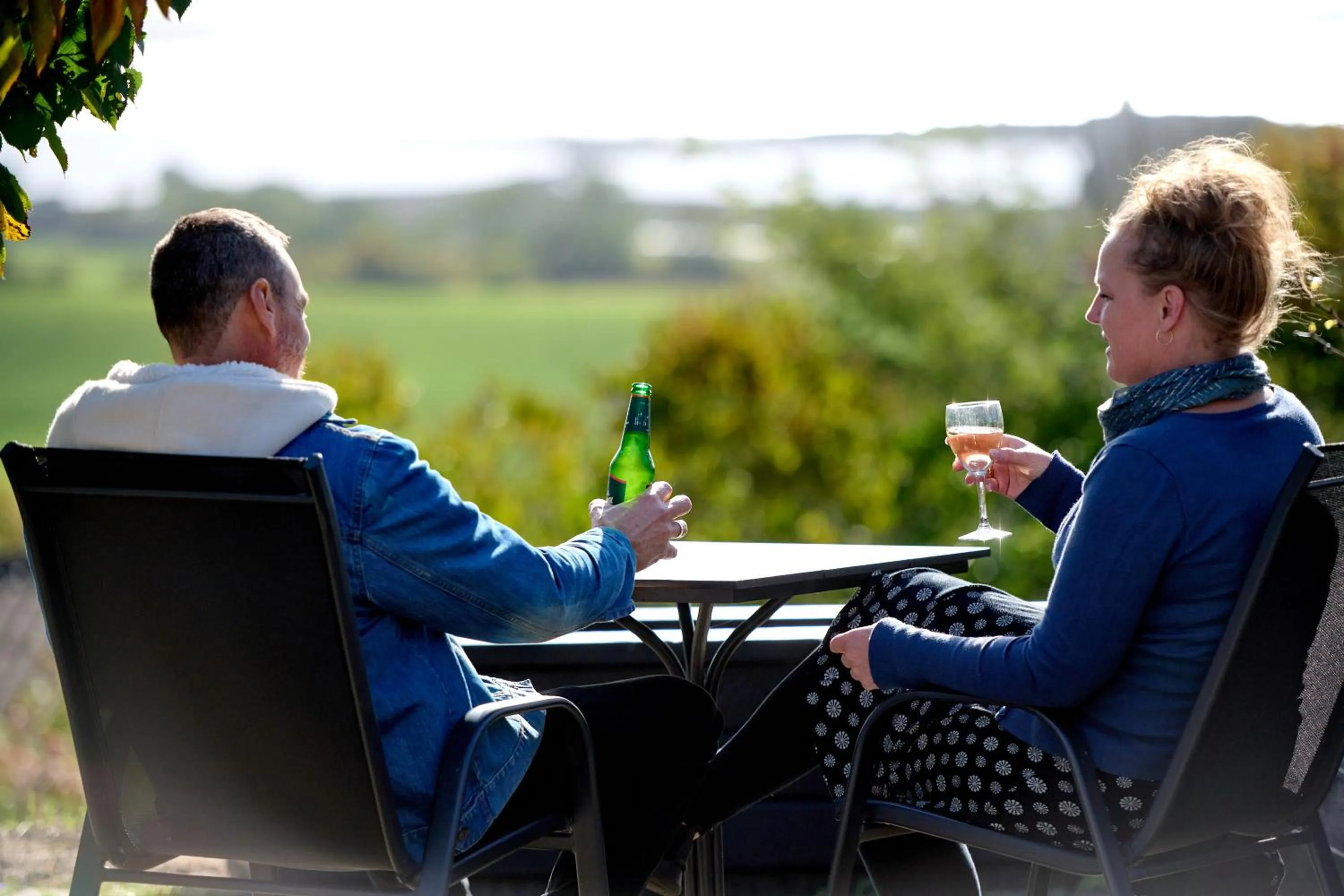 Balcony/Terrace in Danhostel Rønde