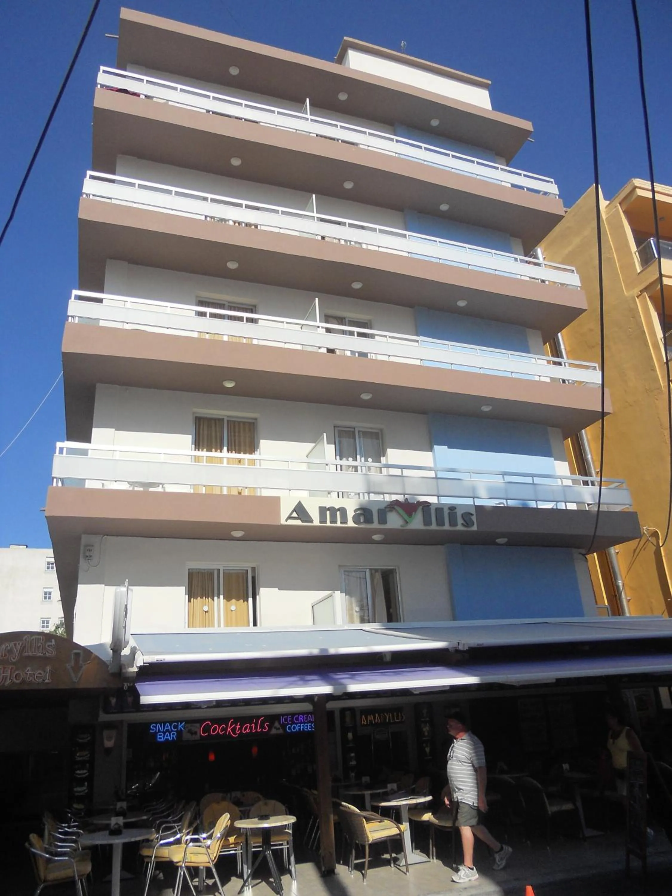 View (from property/room), Property Building in Amaryllis Hotel