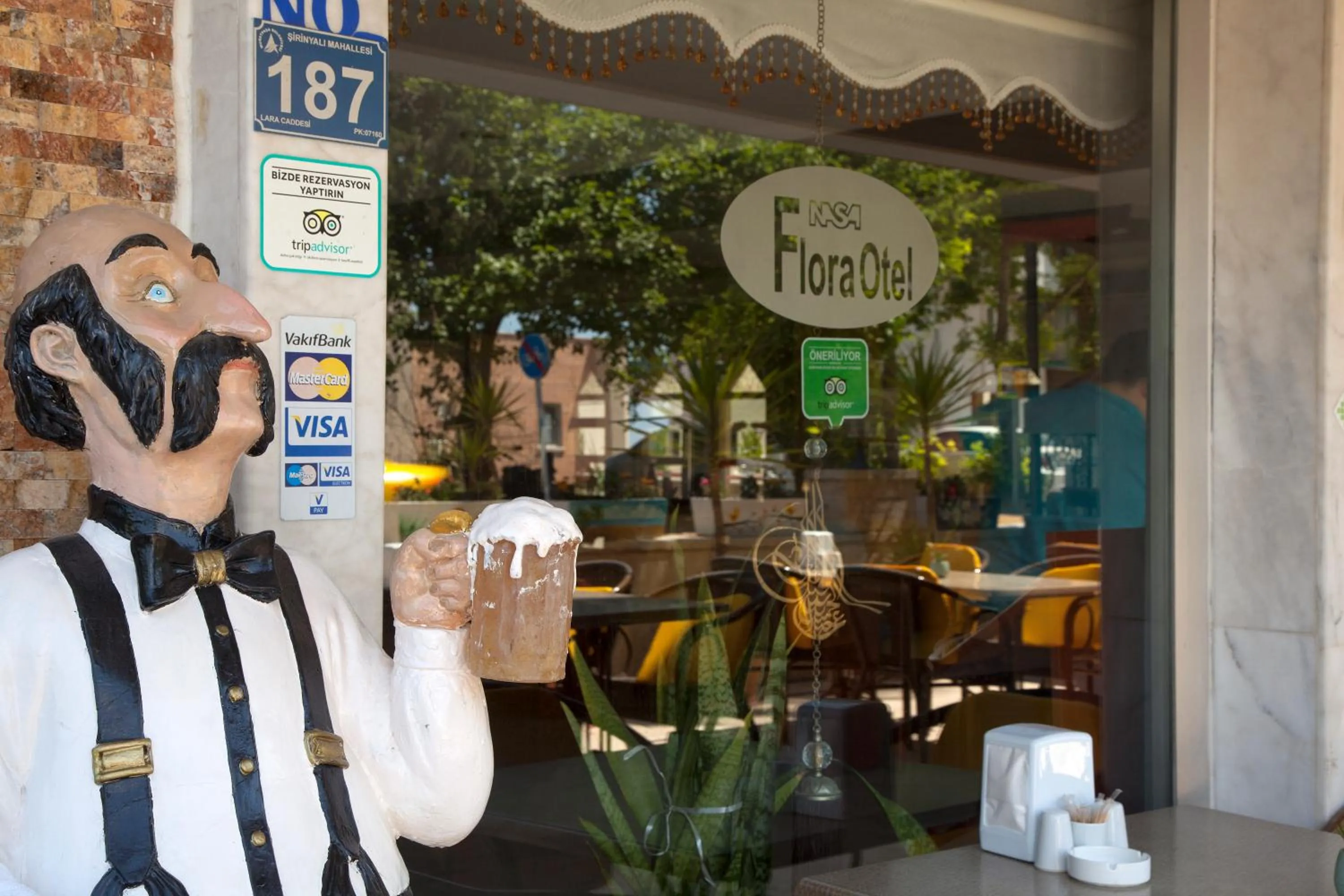 On site in Nasa Flora Hotel