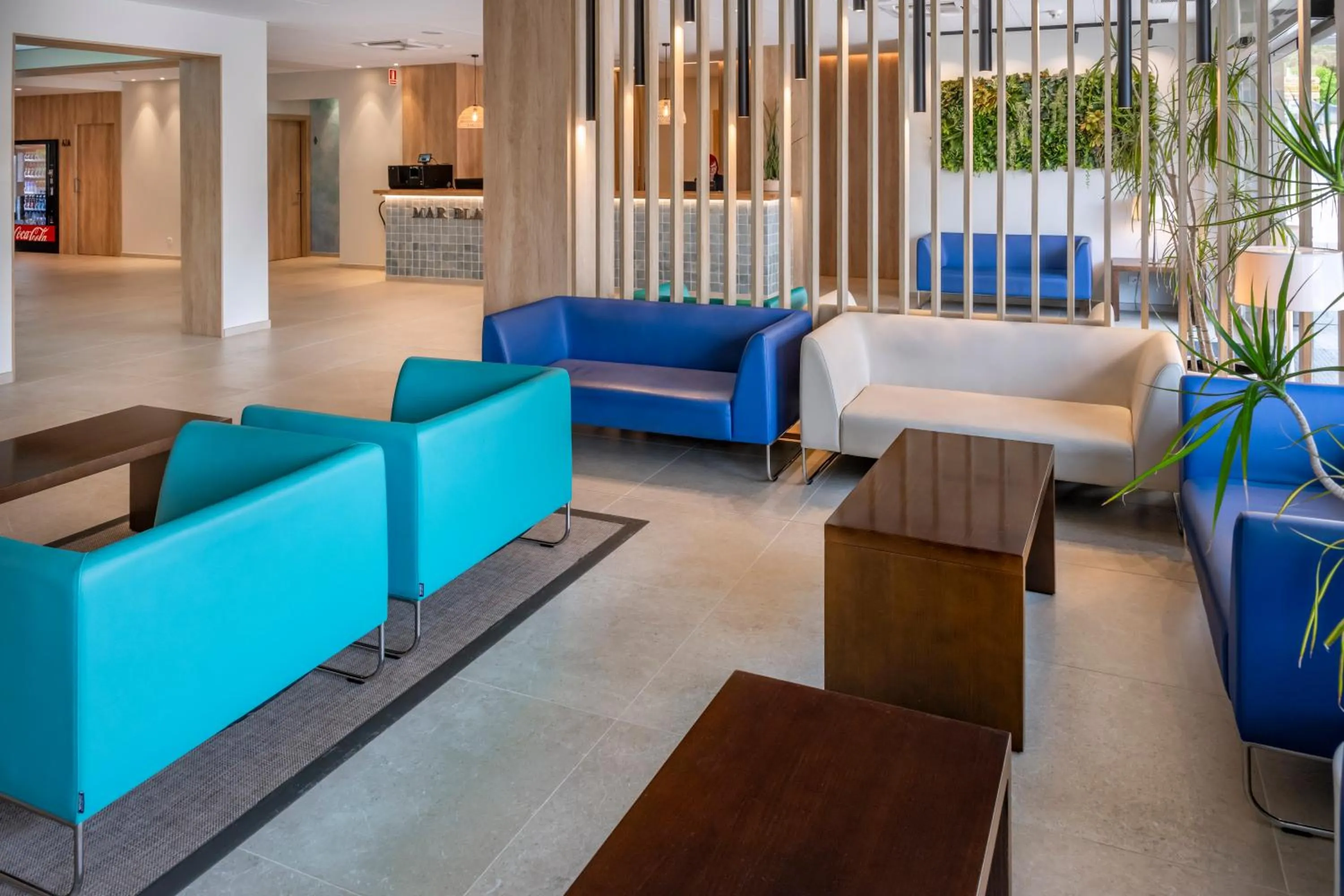 Living room in Hotel Mar Blau