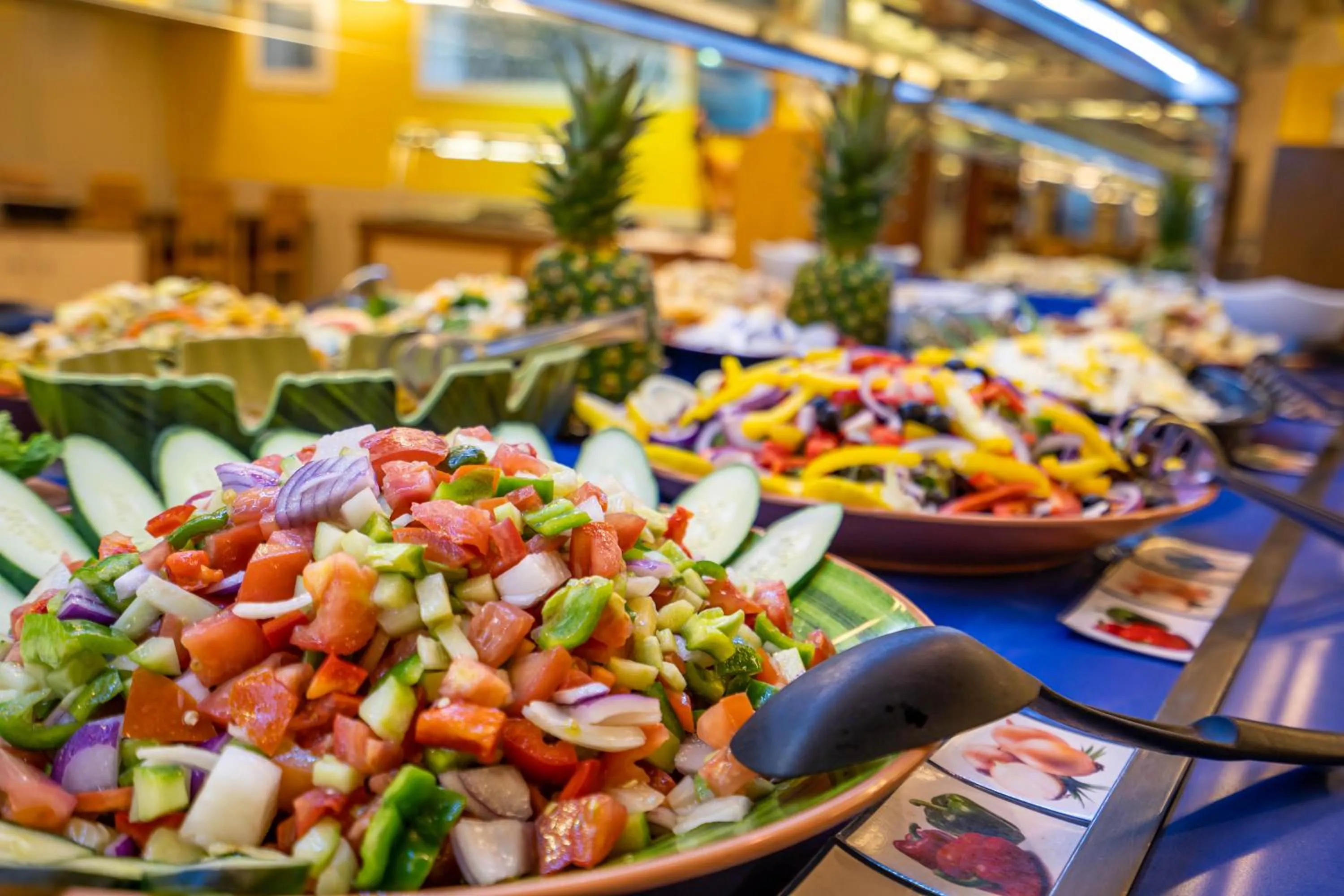 Restaurant/places to eat in Hotel Mar Blau