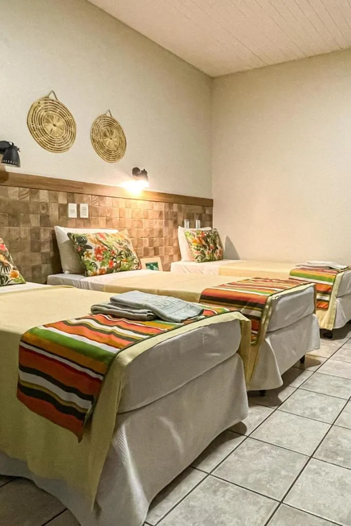 Bed in Hotel Pousada do Buriti