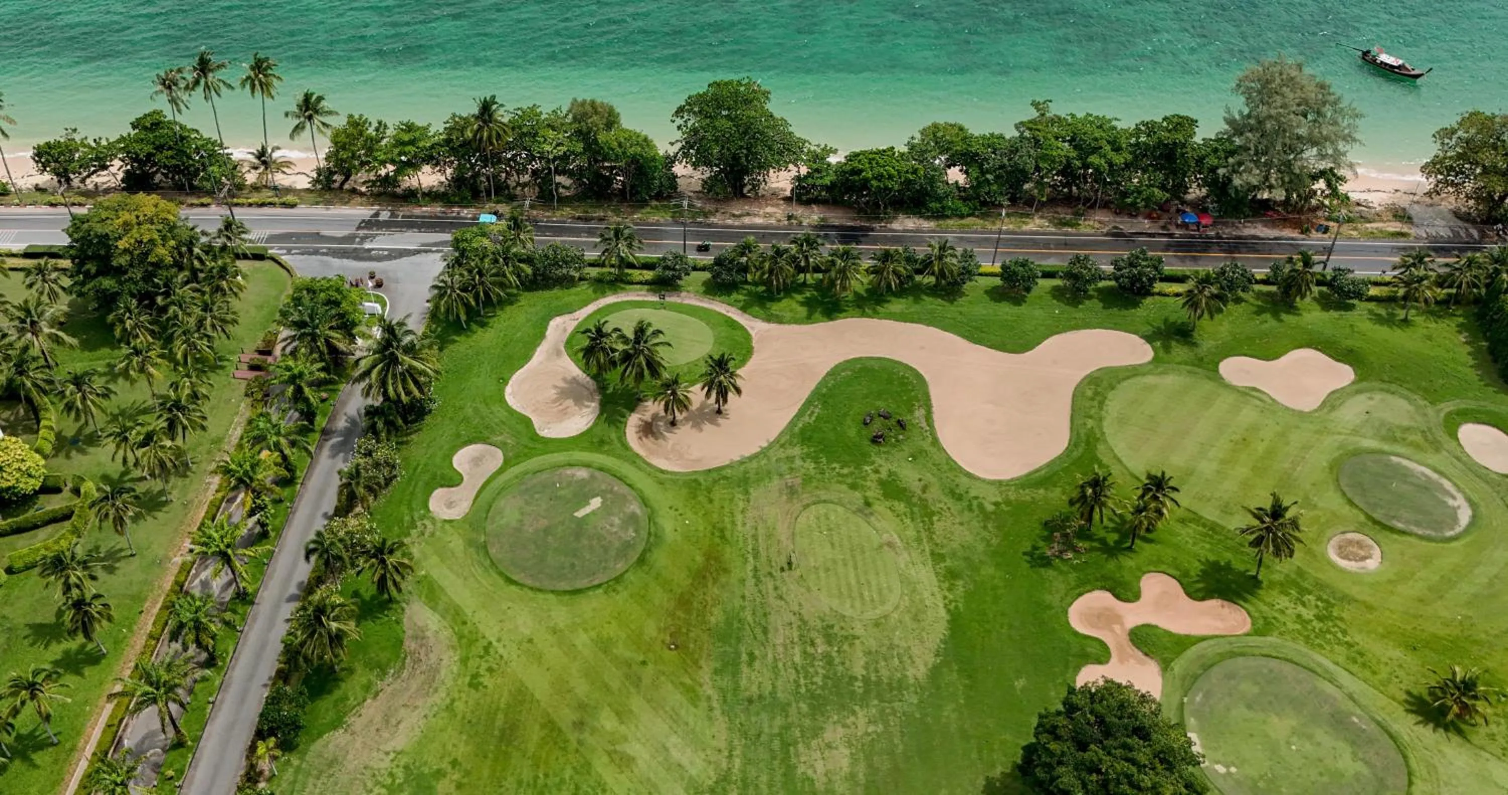 Golfcourse in Sofitel Krabi Phokeethra Golf and Spa Resort