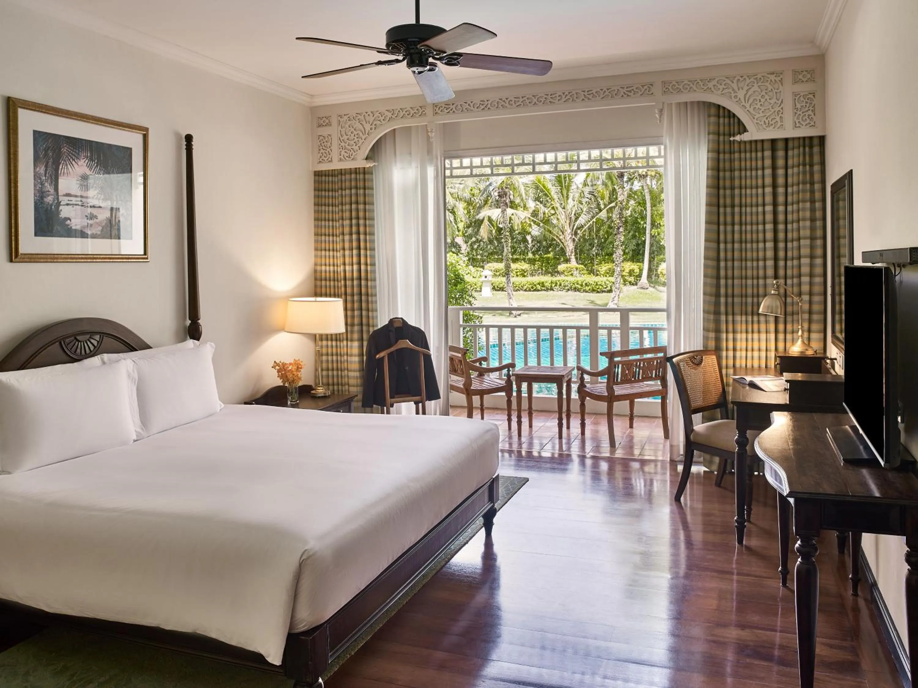 View (from property/room), Bed in Sofitel Krabi Phokeethra Golf and Spa Resort