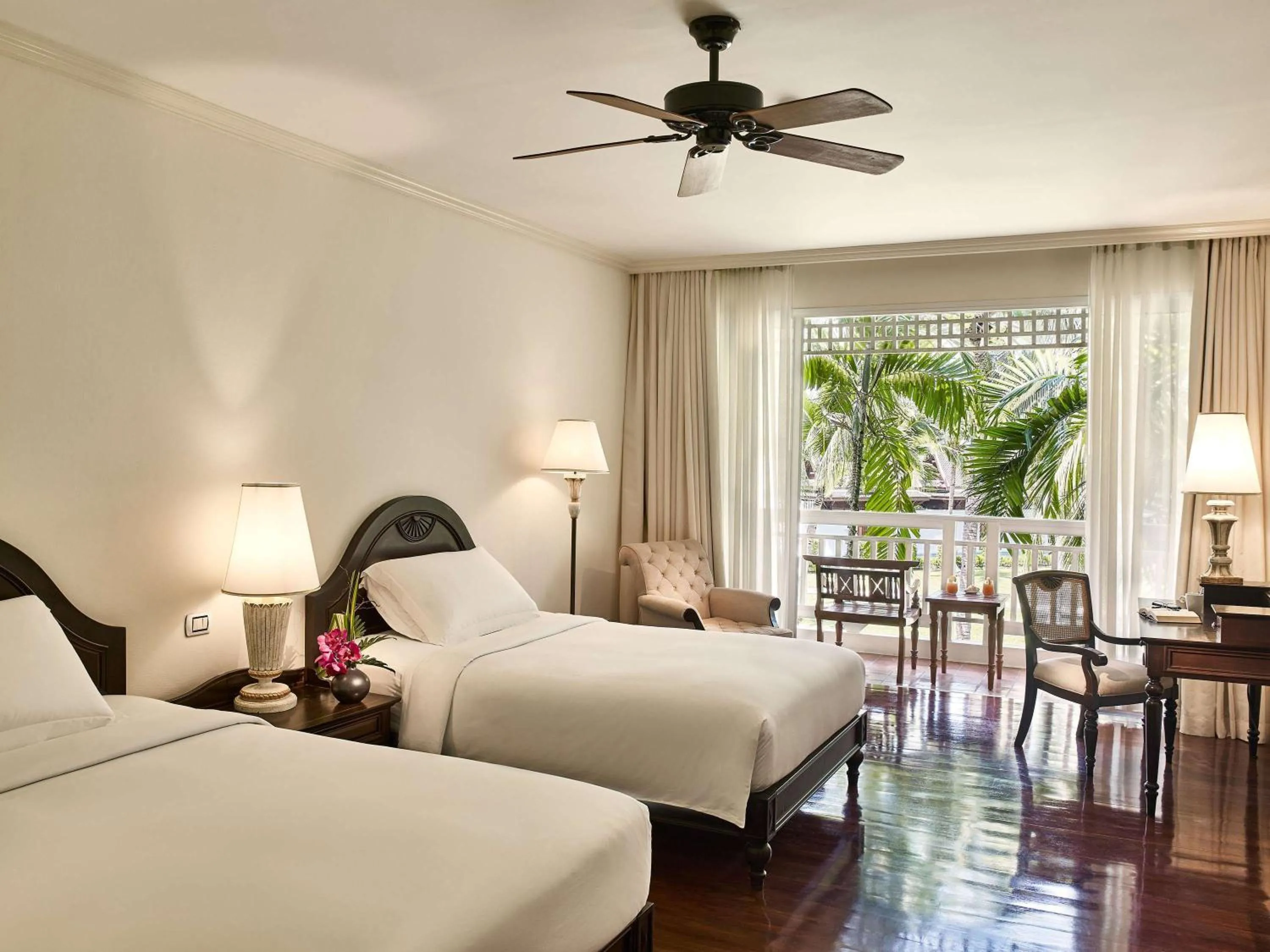 View (from property/room), Bed in Sofitel Krabi Phokeethra Golf and Spa Resort