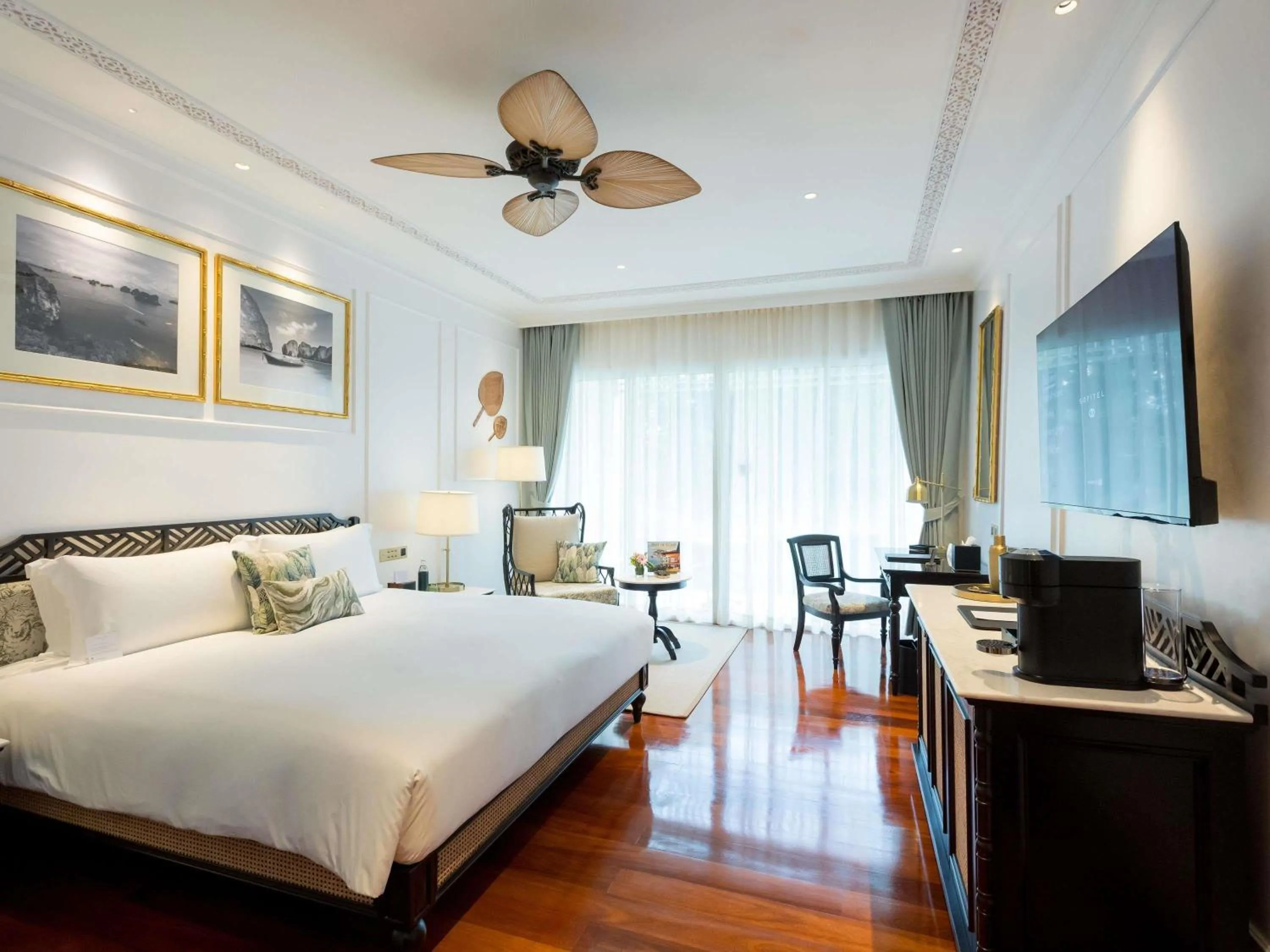 Bedroom, Bed in Sofitel Krabi Phokeethra Golf and Spa Resort