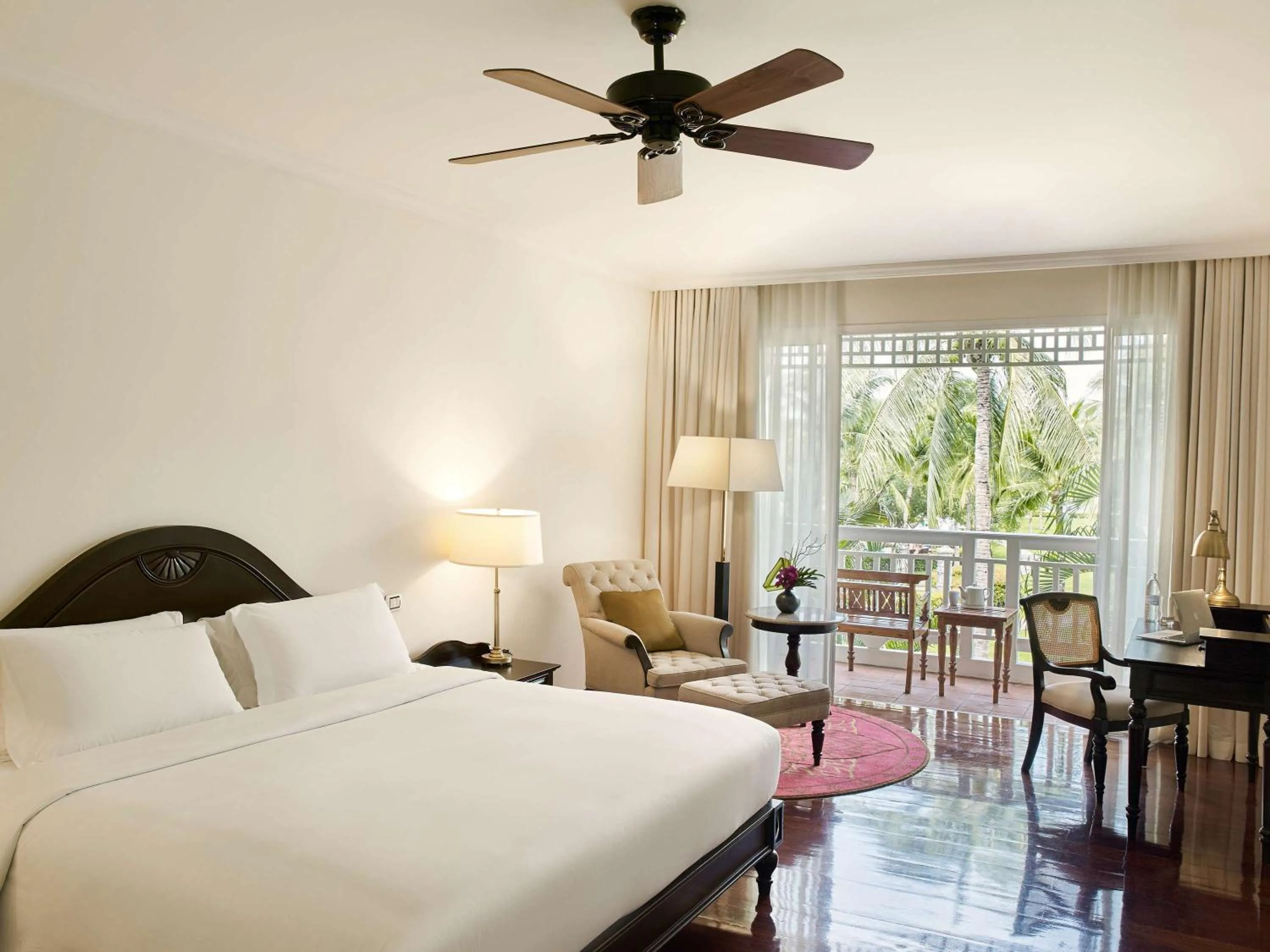 Balcony/Terrace, Bed in Sofitel Krabi Phokeethra Golf and Spa Resort