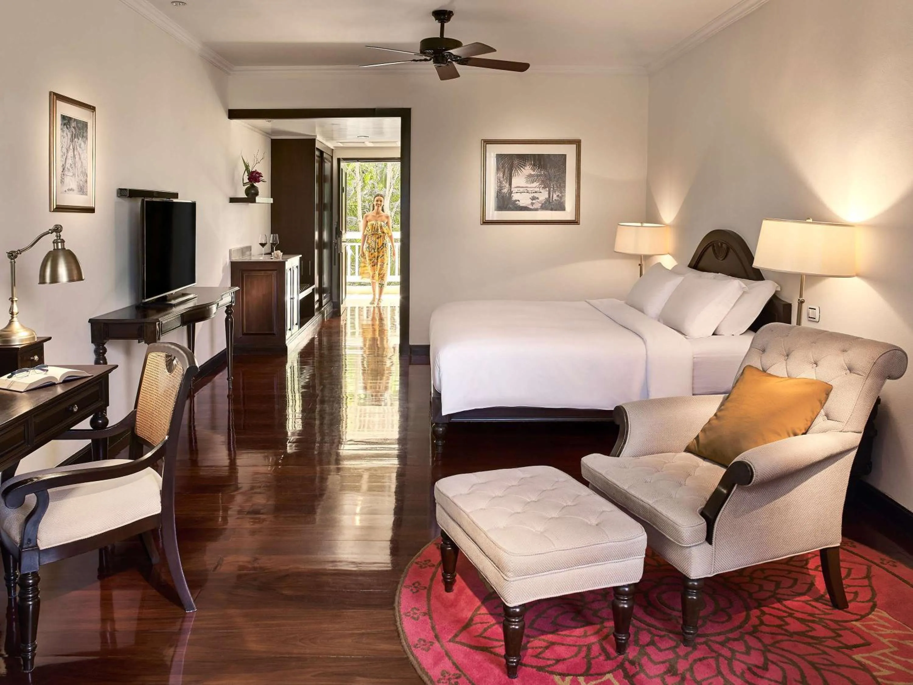 TV and multimedia, Bed in Sofitel Krabi Phokeethra Golf and Spa Resort