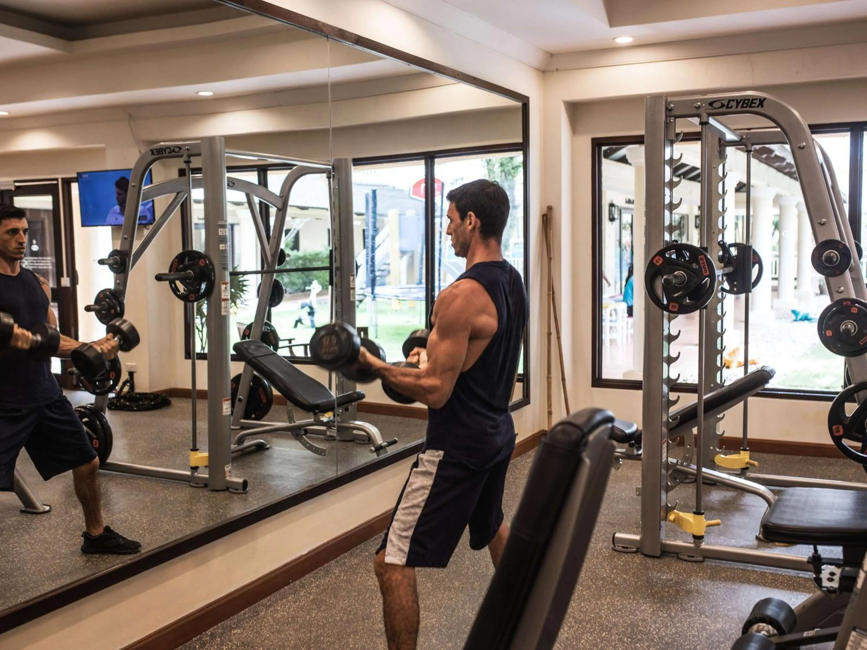 Fitness centre/facilities in Sofitel Krabi Phokeethra Golf and Spa Resort