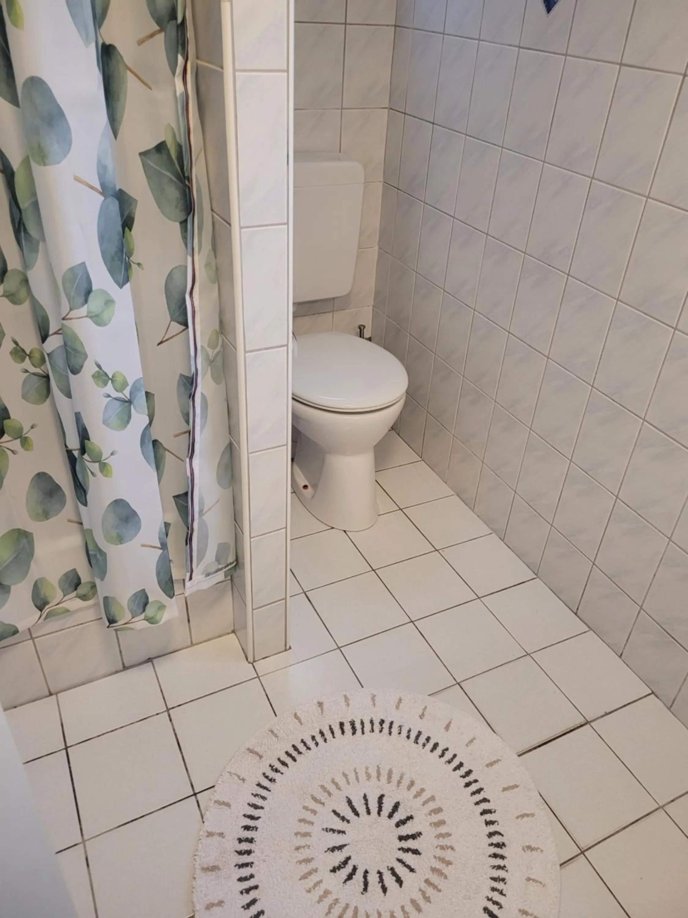 Shower in Gästehaus Kampik