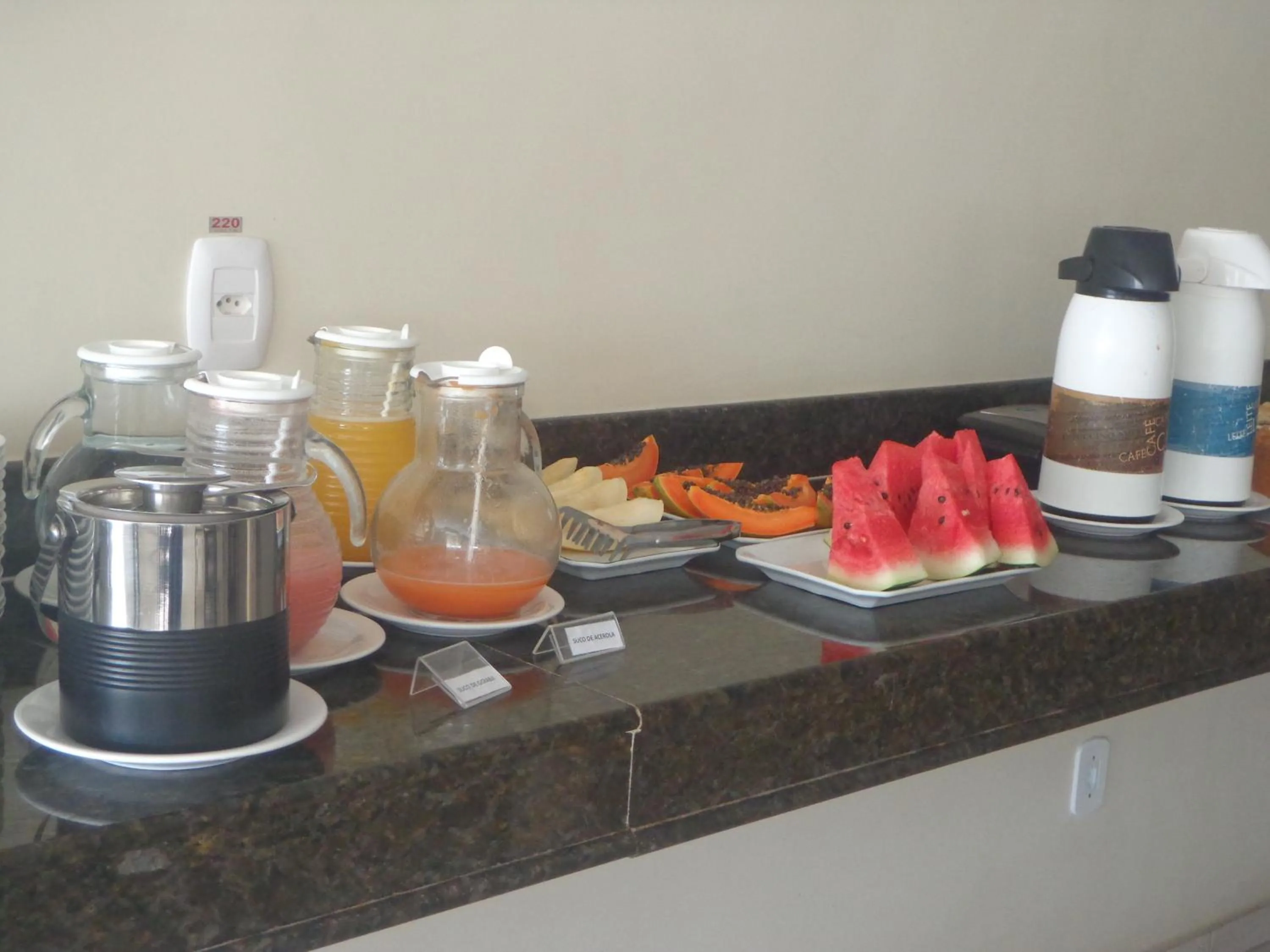 Food close-up in Magnus Plaza Hotel