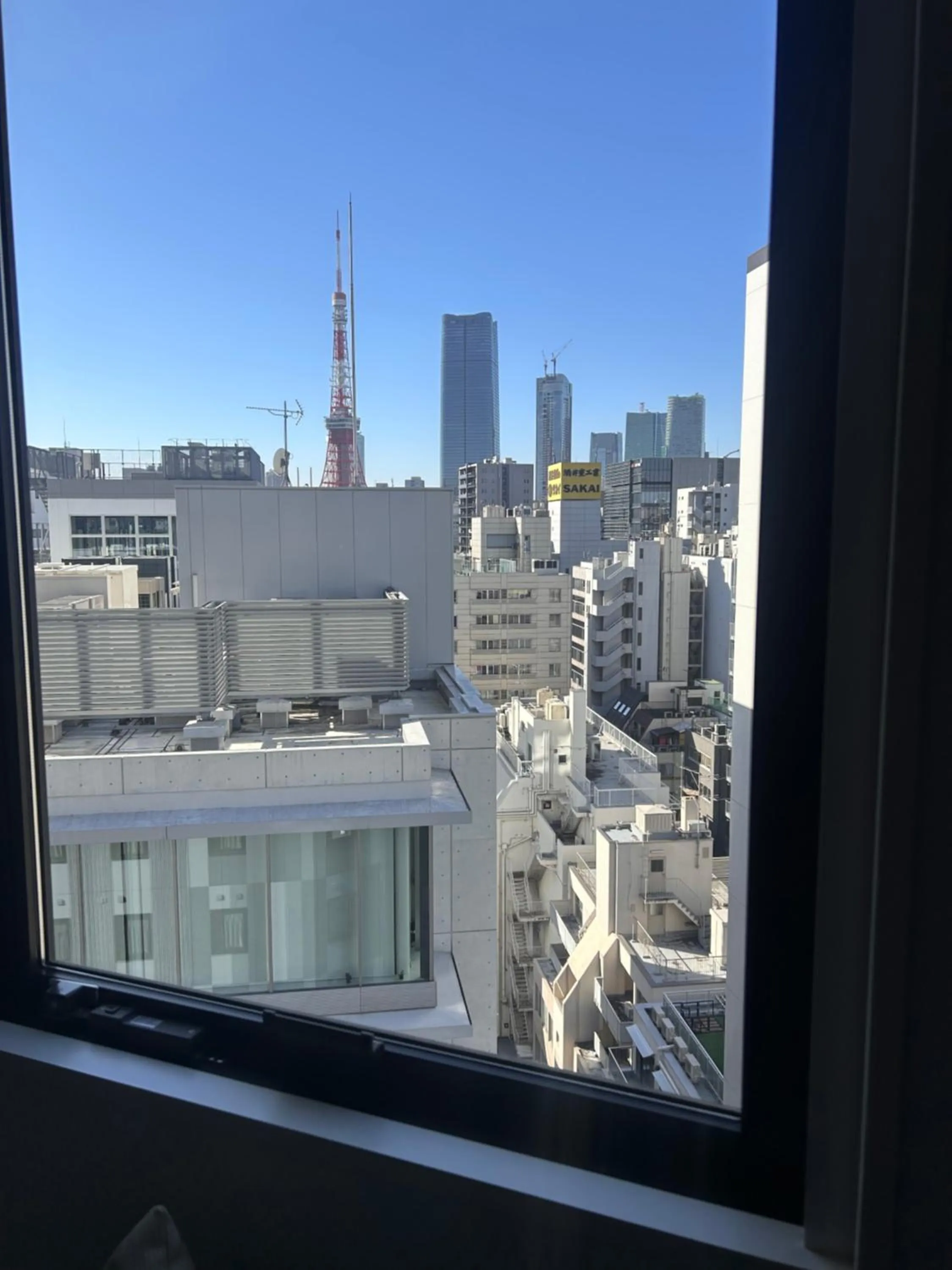City view in Henn na Hotel Tokyo Hamamatsucho