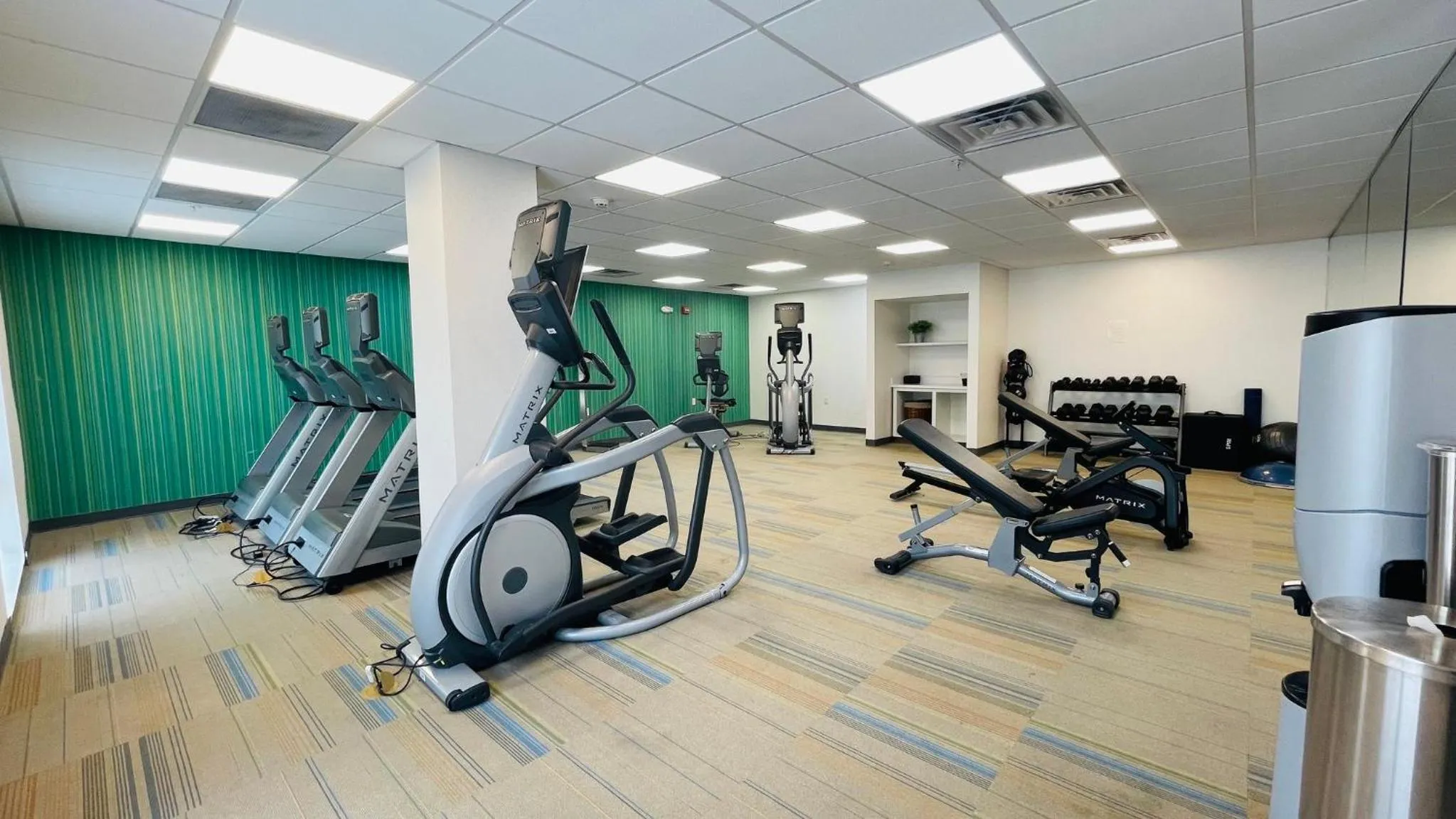 Fitness centre/facilities in Holiday Inn Express & Suites Columbus North by IHG