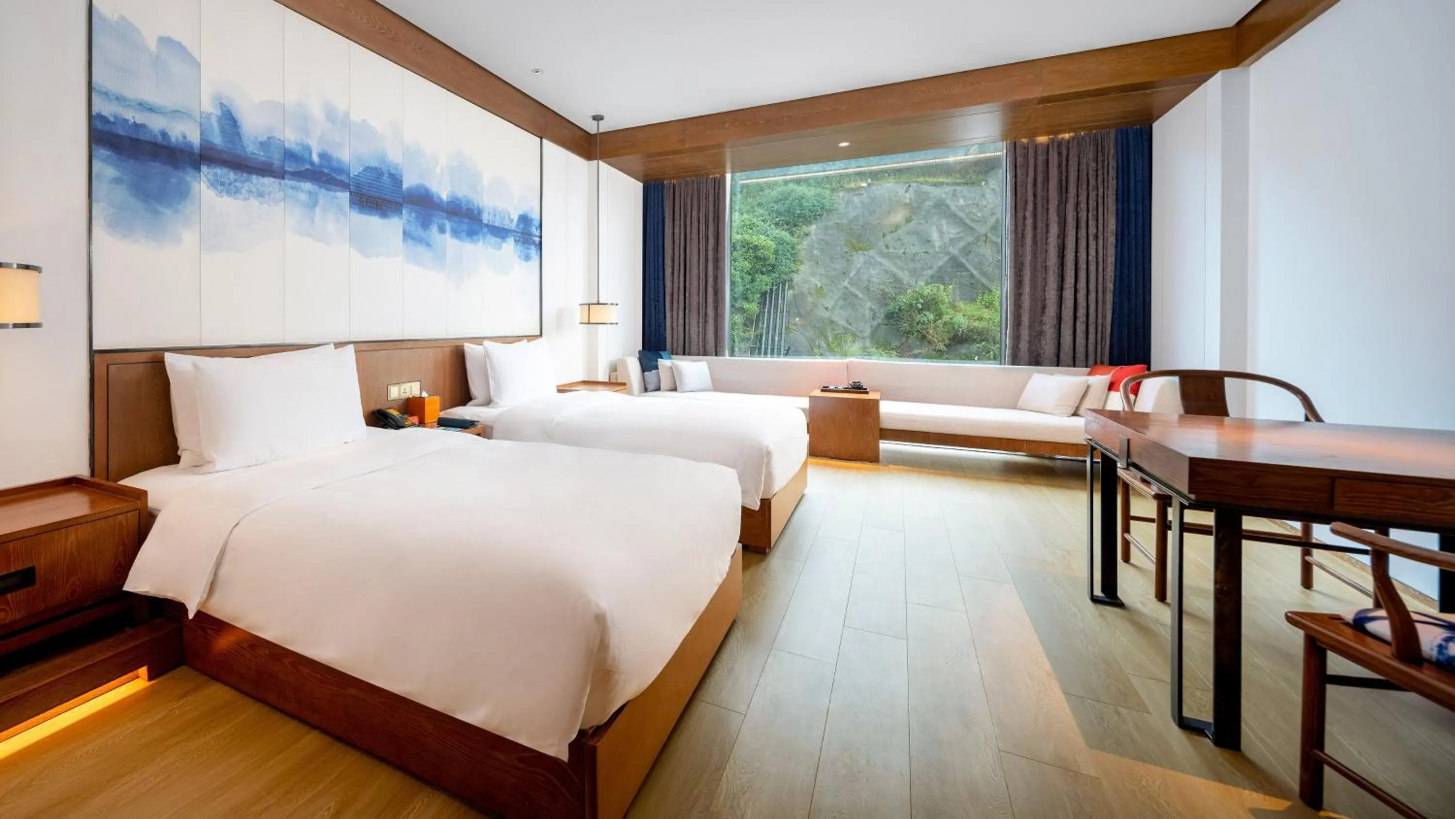 Photo of the whole room, Bed in Hotel Indigo Dali Erhai by IHG