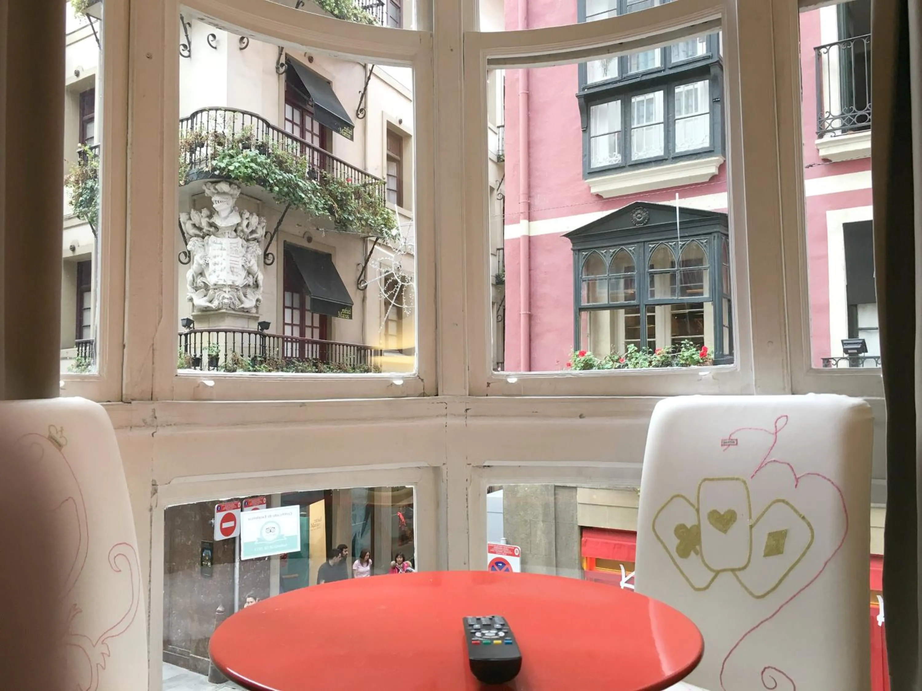 Street view in Pensión AliciaZzz Bed And Breakfast Bilbao