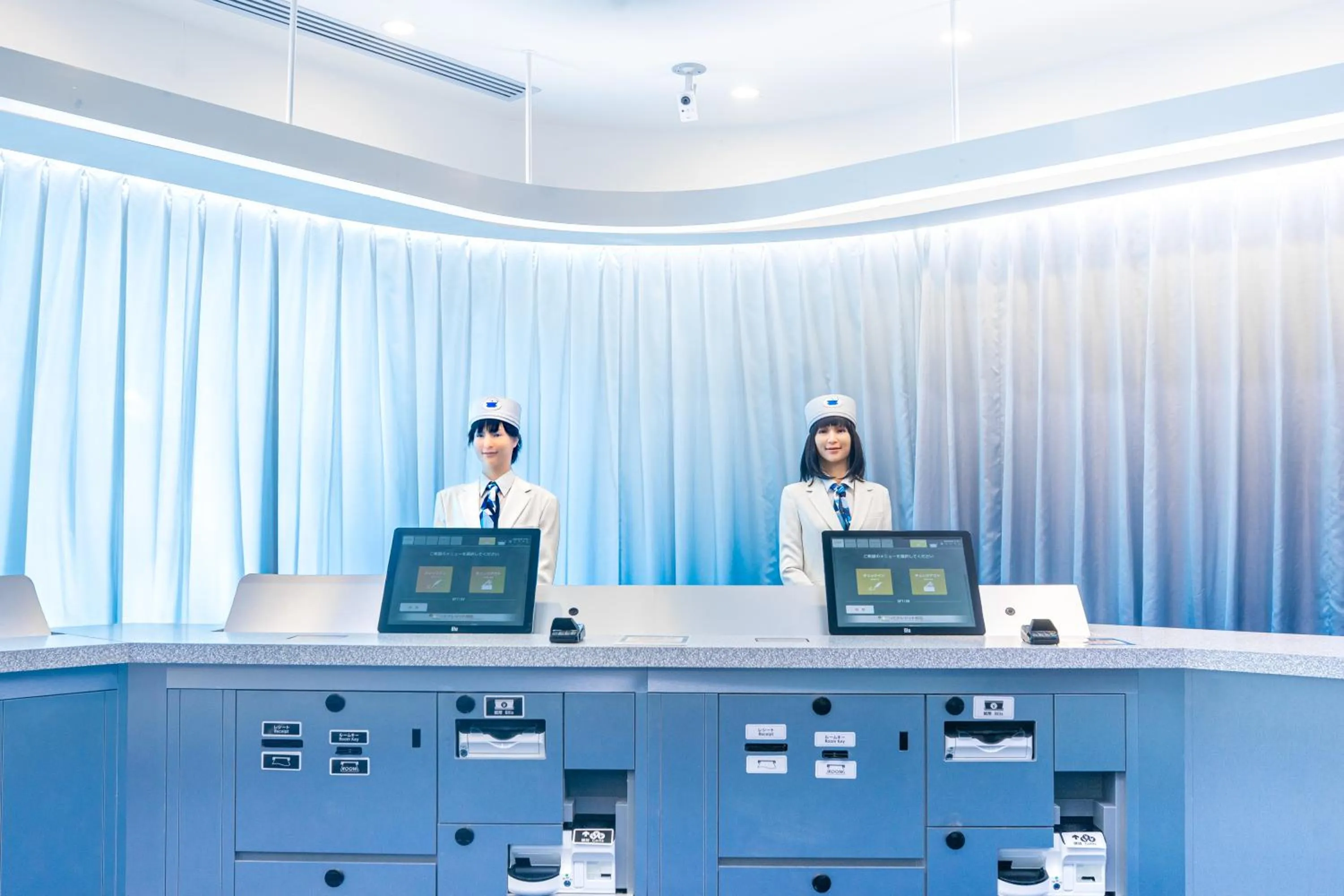 Lobby or reception in Henn na Hotel Tokyo Asakusabashi