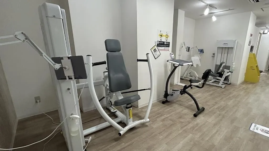 Fitness centre/facilities in Henn na Hotel Tokyo Akasaka