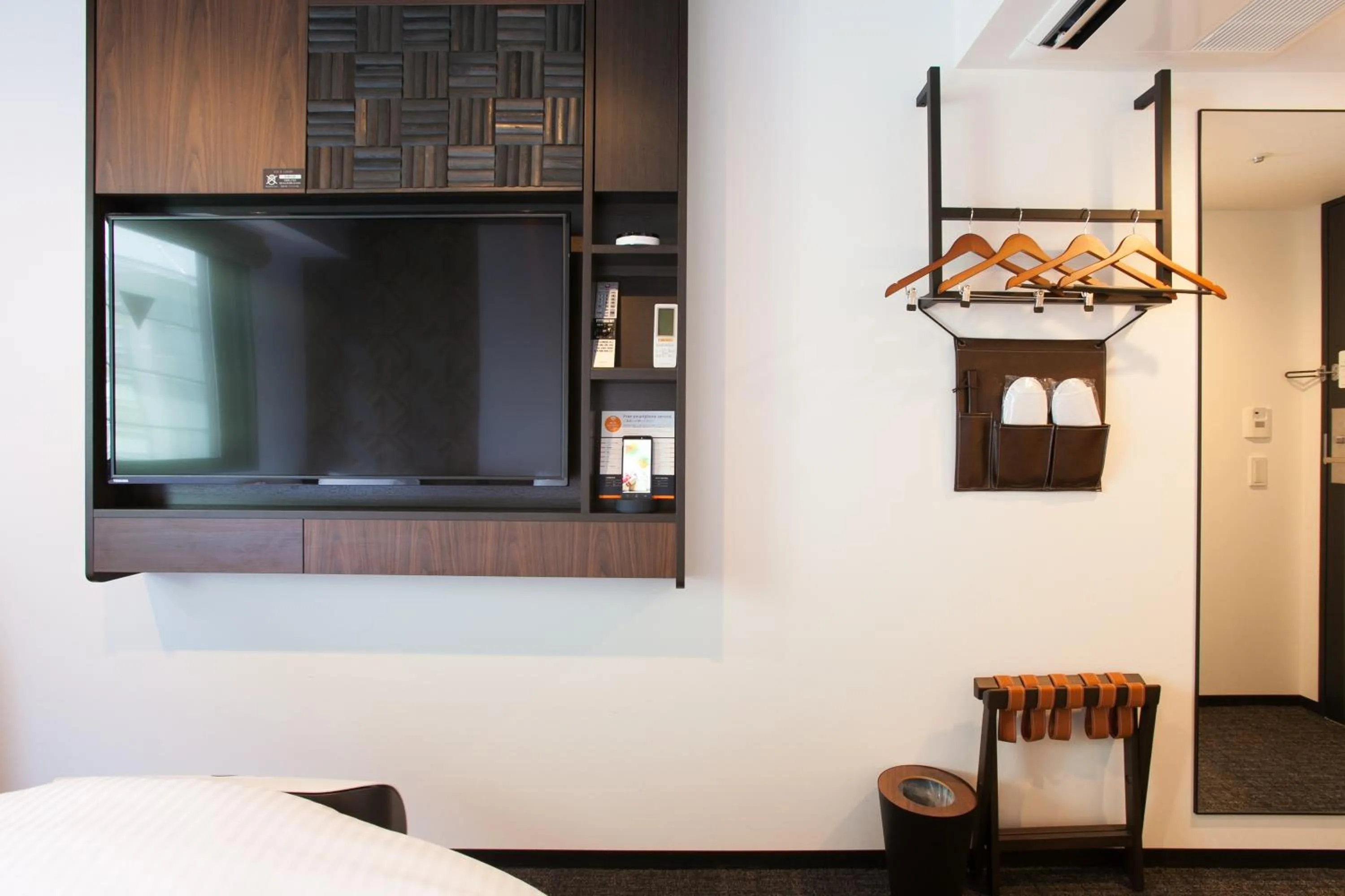 Bed in Henn na Hotel Tokyo Akasaka