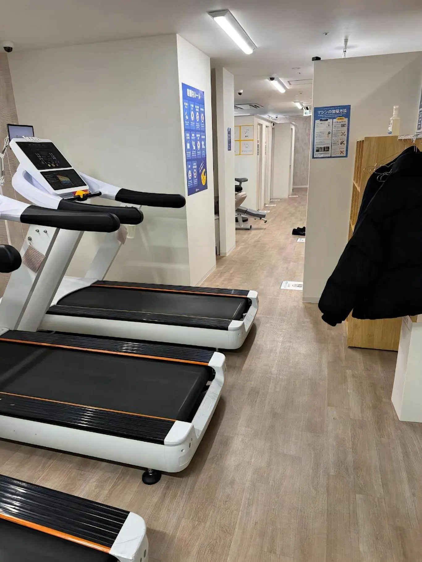 Fitness centre/facilities in Henn na Hotel Tokyo Akasaka