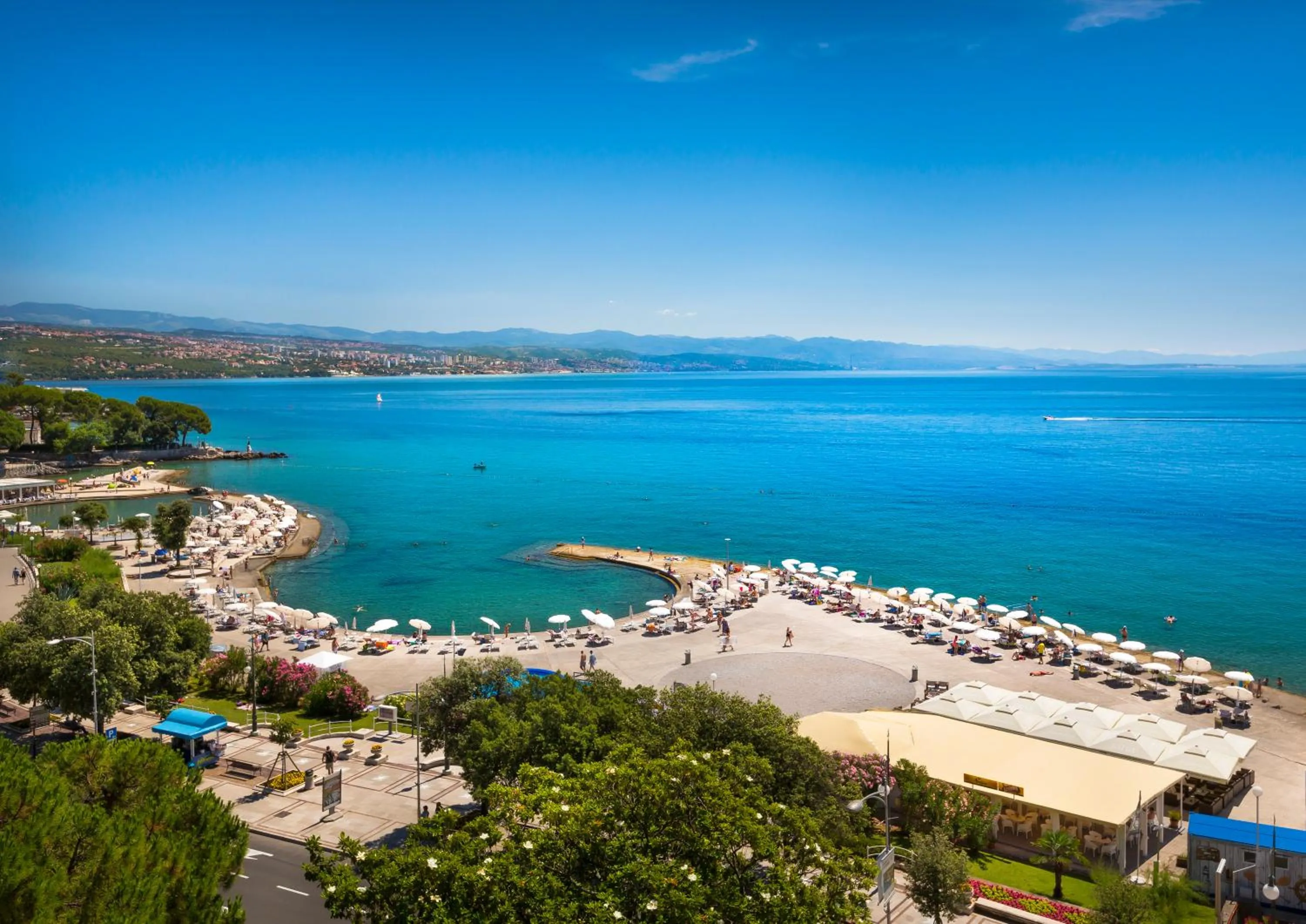 Beach in Villa Abbazia - by Liburnia Hotels & Villas