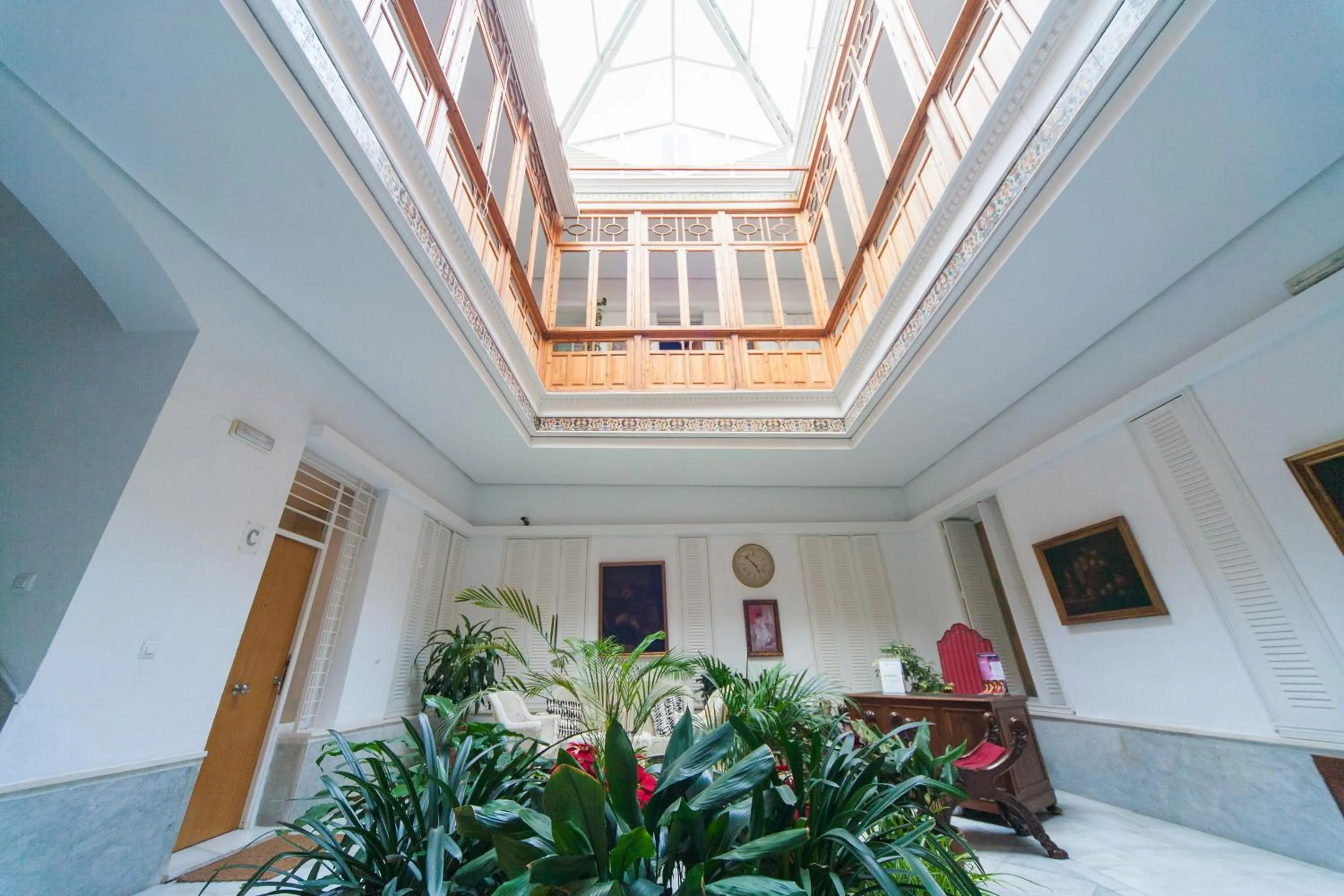 Lobby or reception in La Casa del Conde de Gelves Apartments