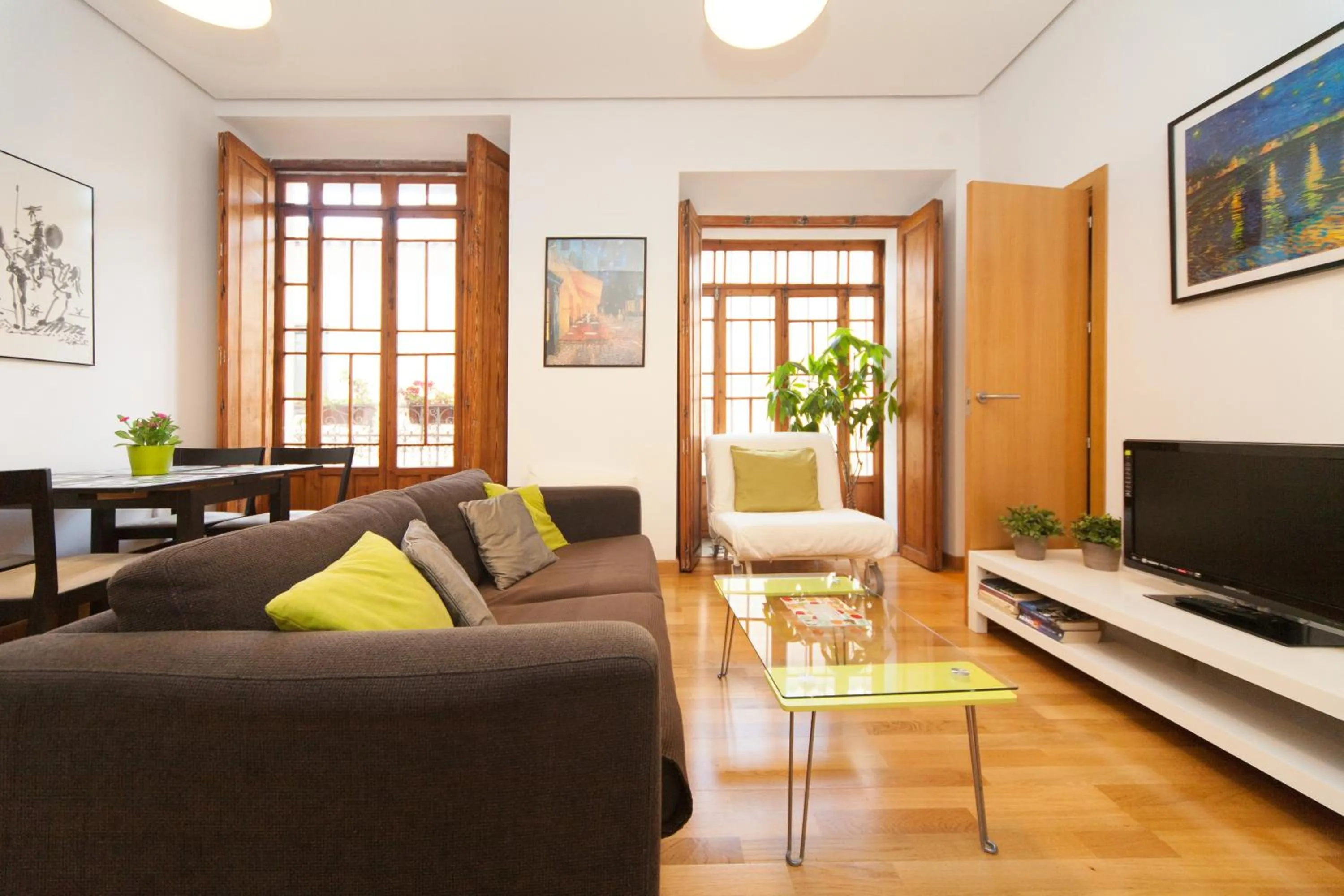 Living room in La Casa del Conde de Gelves Apartments