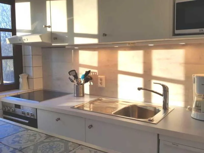 Kitchen or kitchenette in Seewolke Nr1 Nr2 Nr3 Katingsiel be