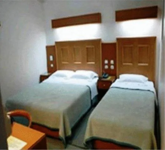 Bed in Katerina Hotel