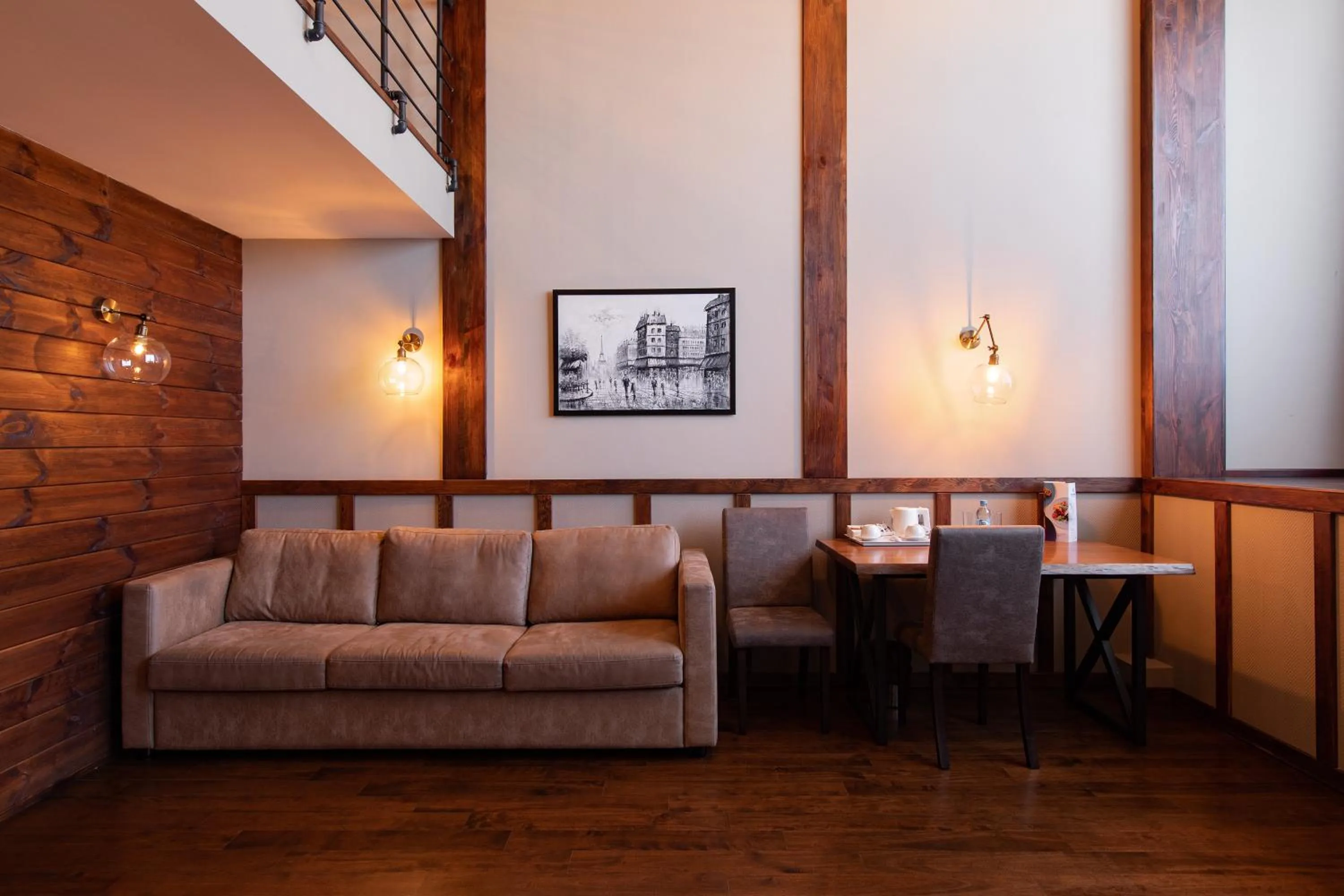 Living room in Tsunami Spa Hotel