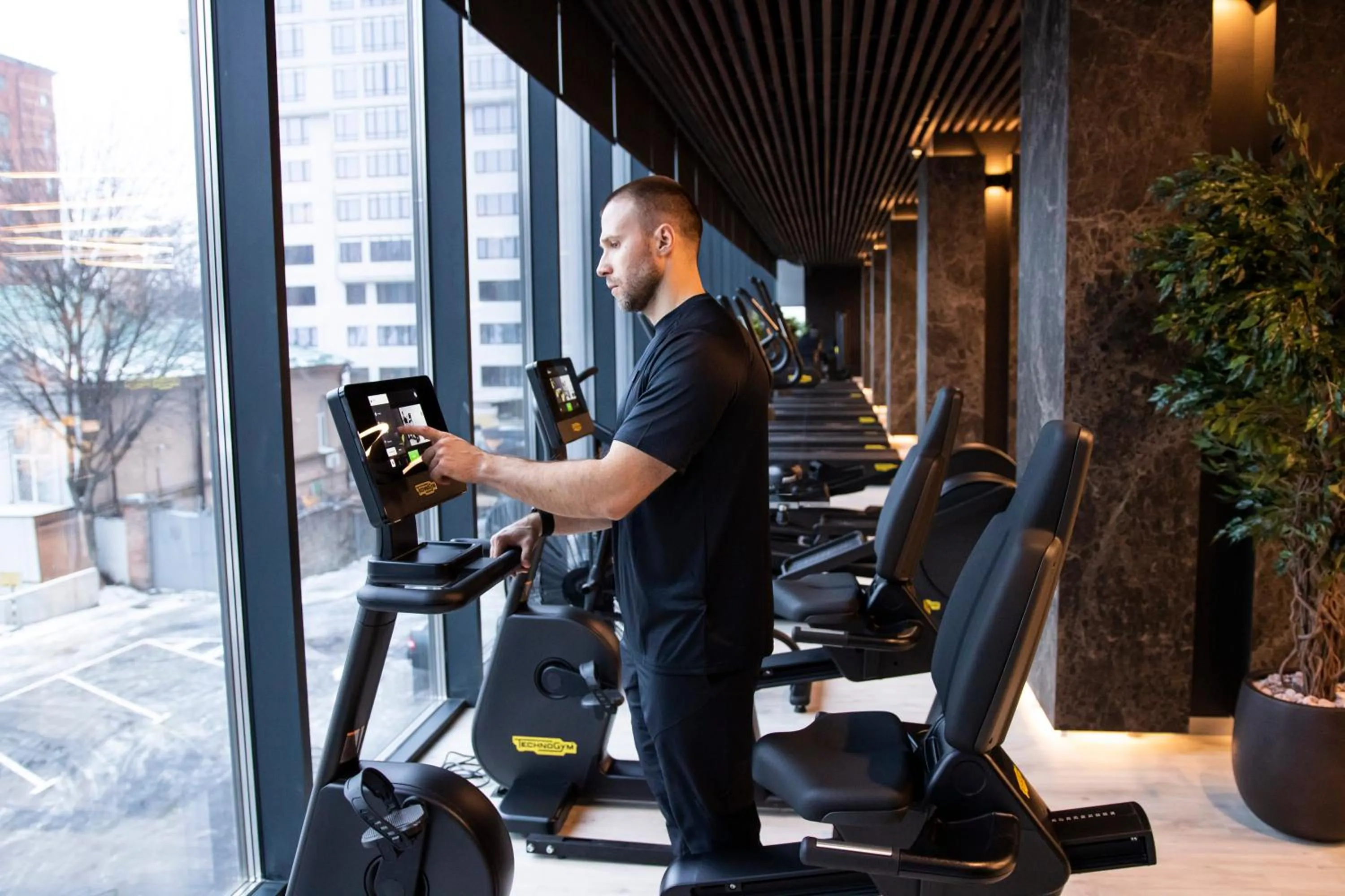 Fitness centre/facilities in Tsunami Spa Hotel