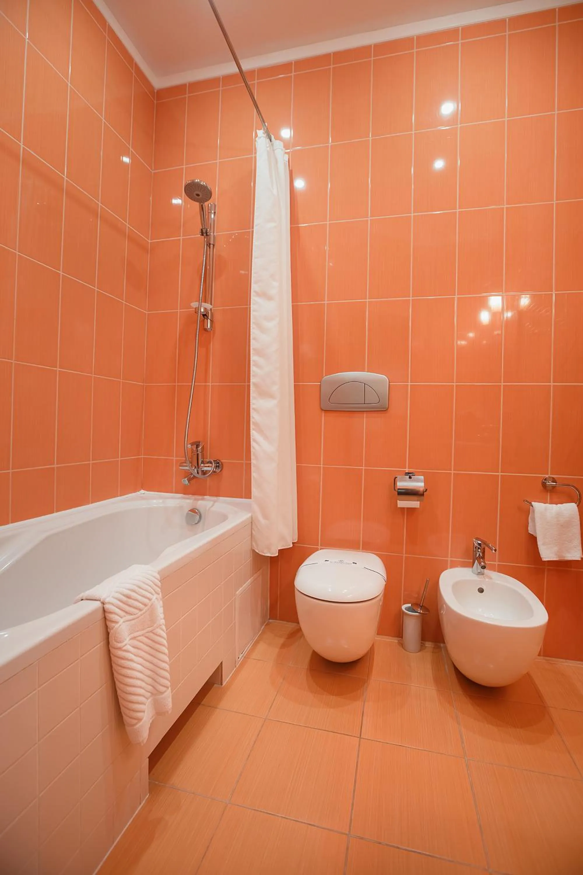 Bathroom in Tsunami Spa Hotel