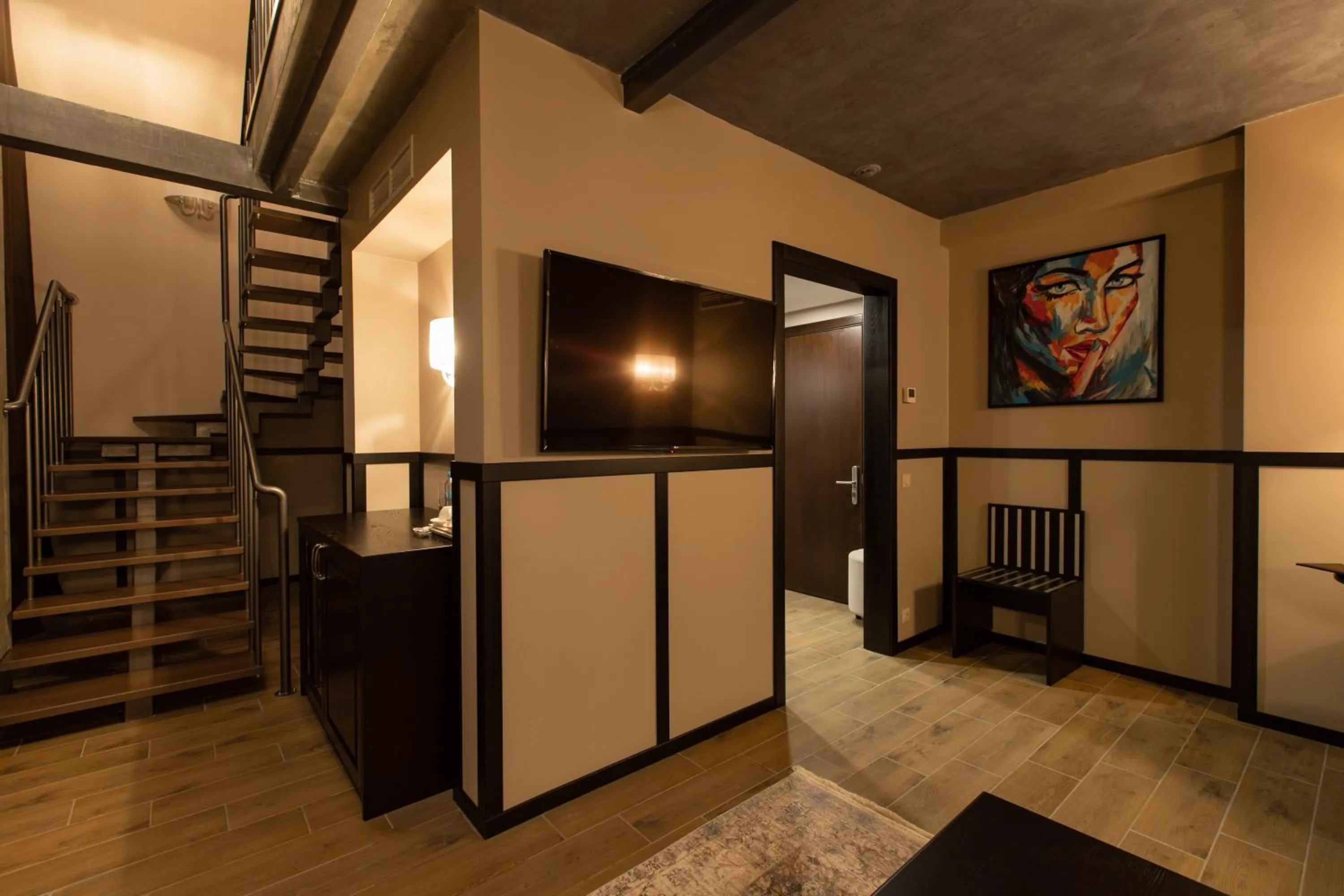 Communal lounge/ TV room in Tsunami Spa Hotel