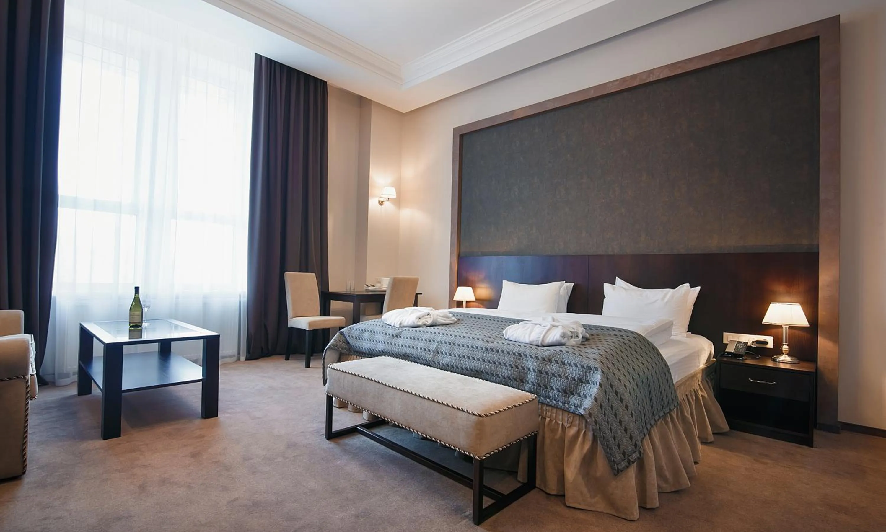 Photo of the whole room, Bed in Tsunami Spa Hotel