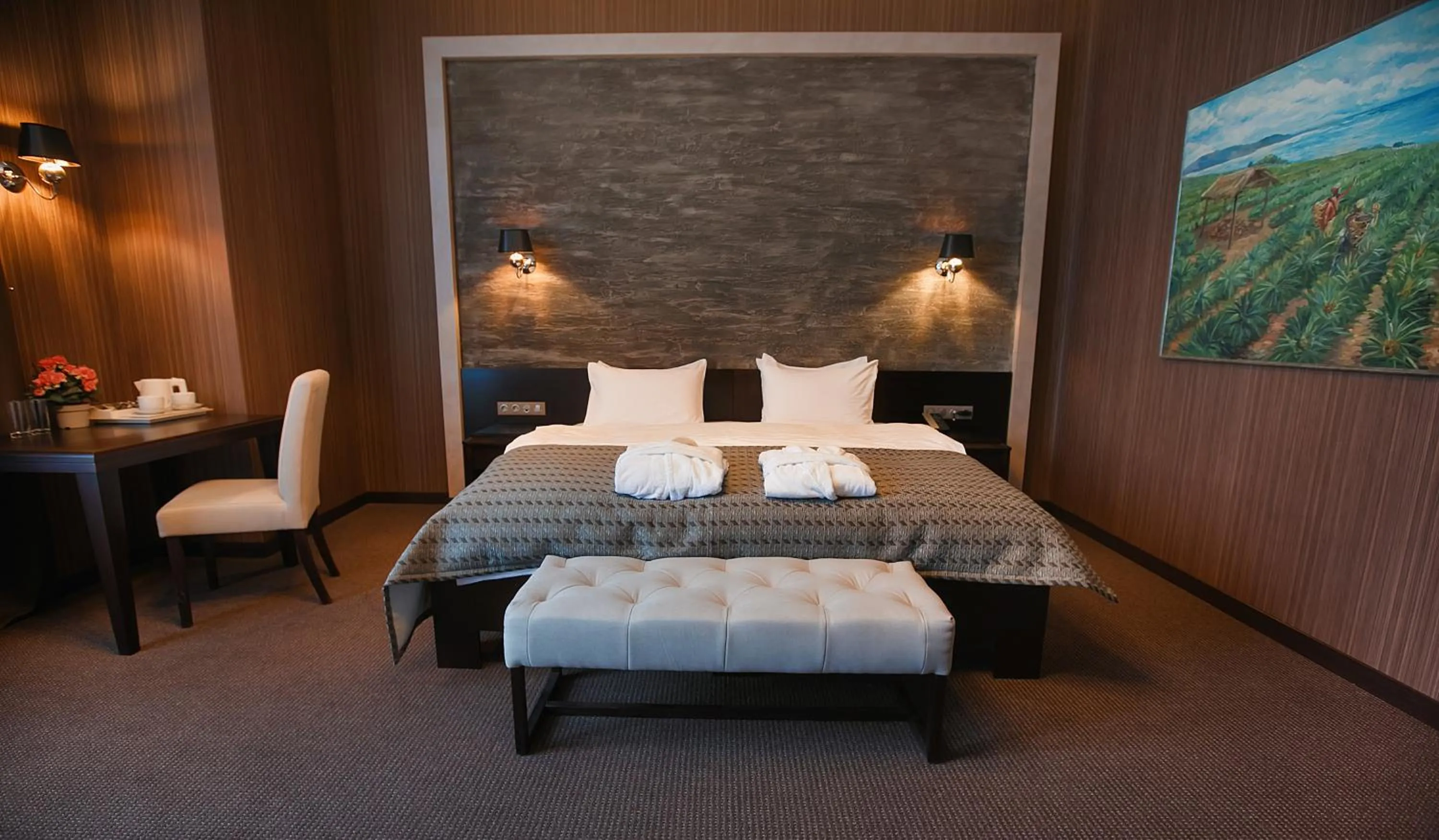 Photo of the whole room, Bed in Tsunami Spa Hotel