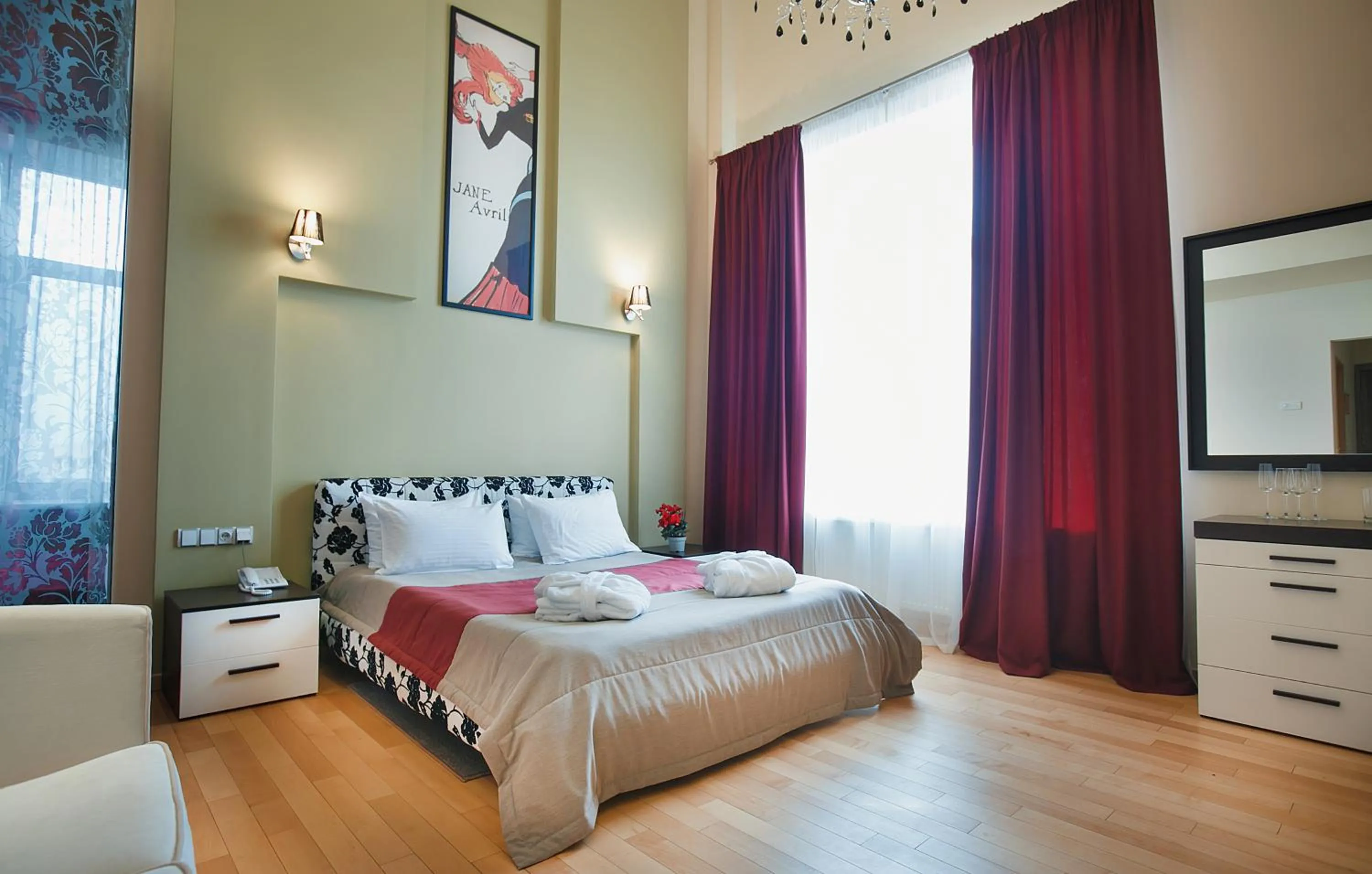 Photo of the whole room, Bed in Tsunami Spa Hotel