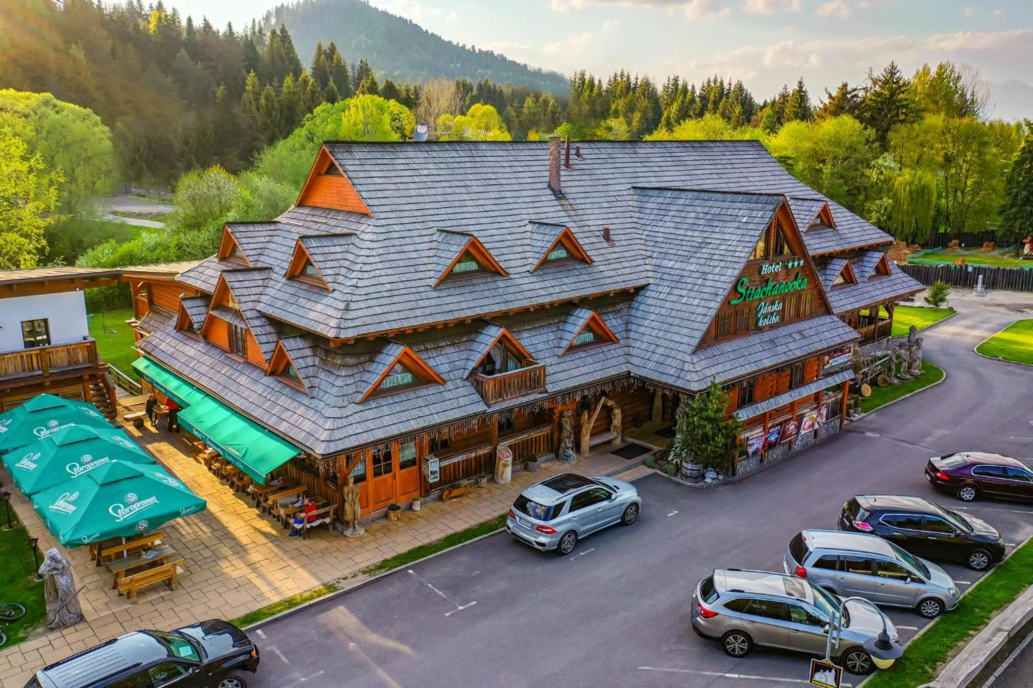 Property building in Hotel Strachanovka - Jánska Koliba