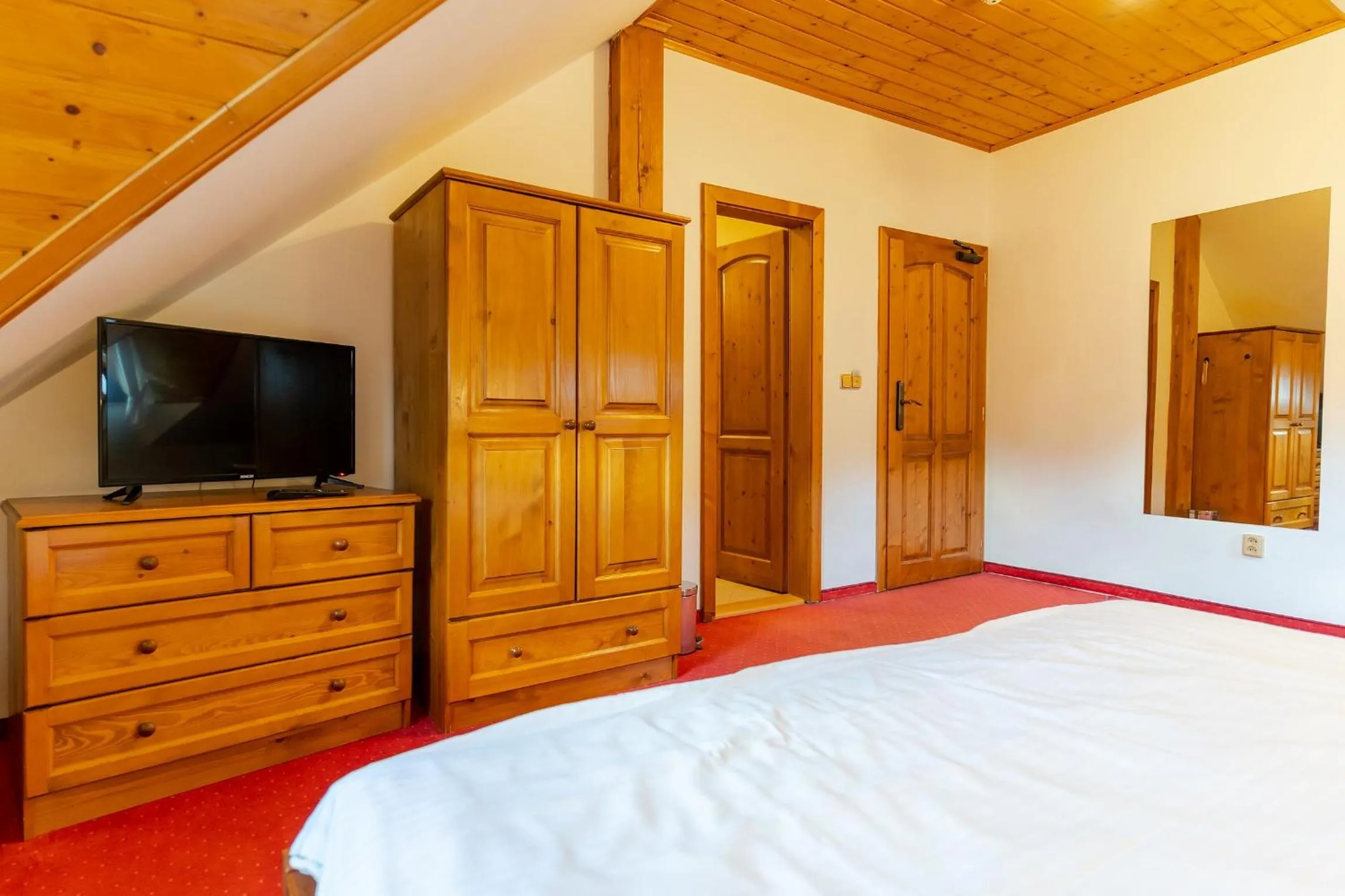 Photo of the whole room, Bed in Hotel Strachanovka - Jánska Koliba