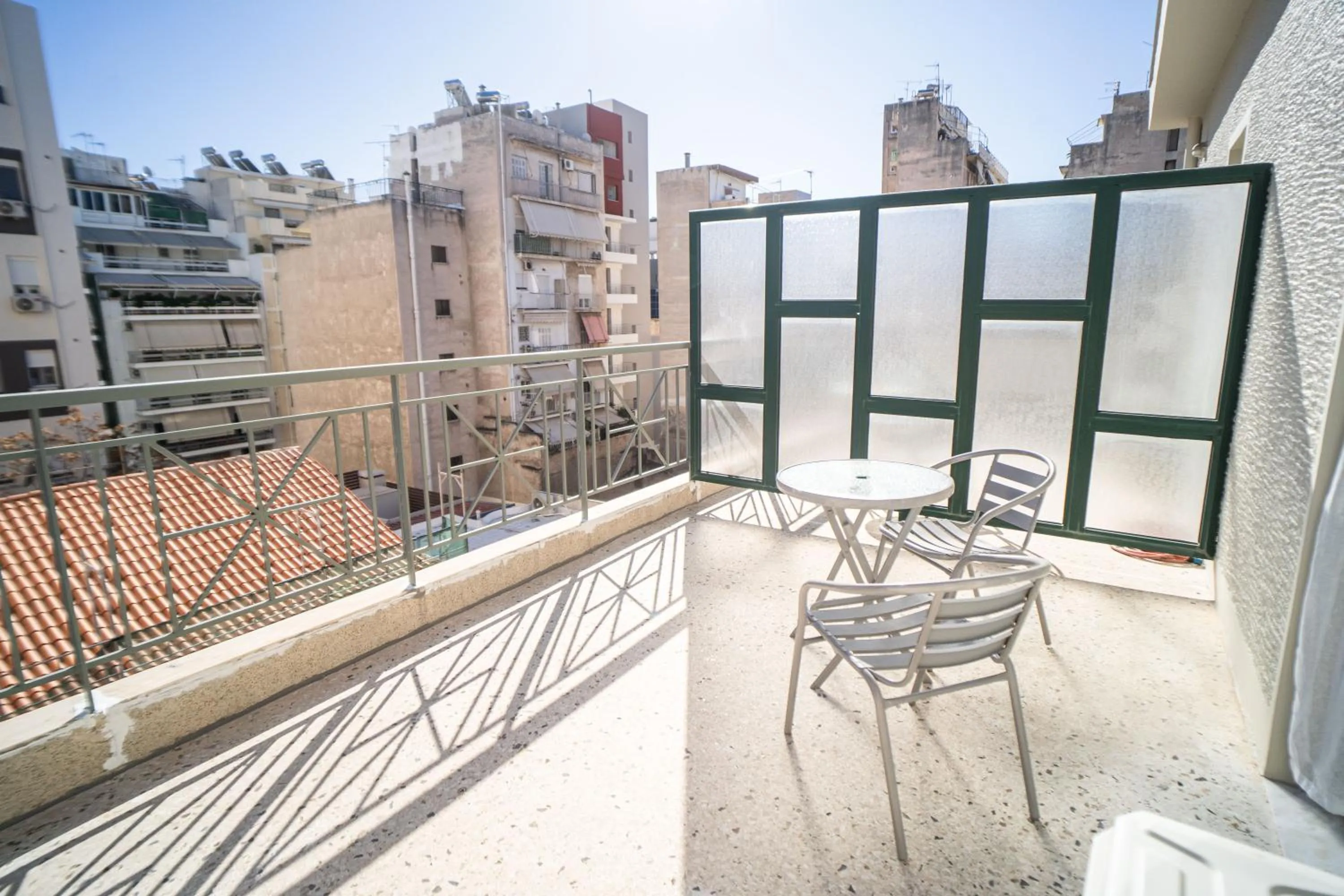 Balcony/Terrace in Eva Hotel Piraeus