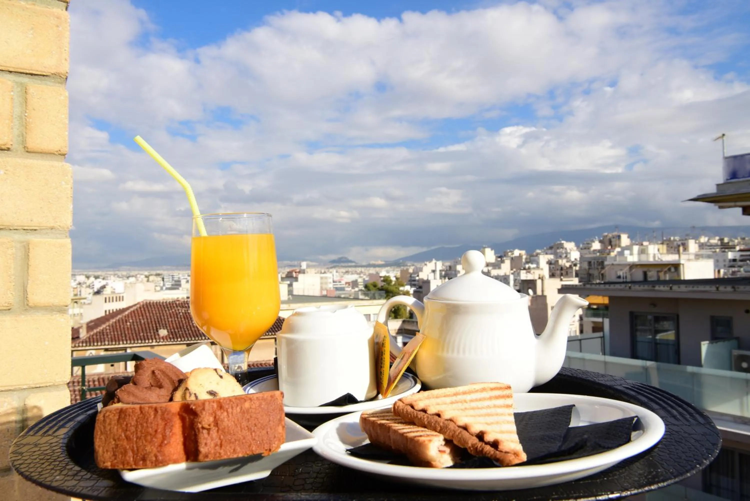 City view in Eva Hotel Piraeus