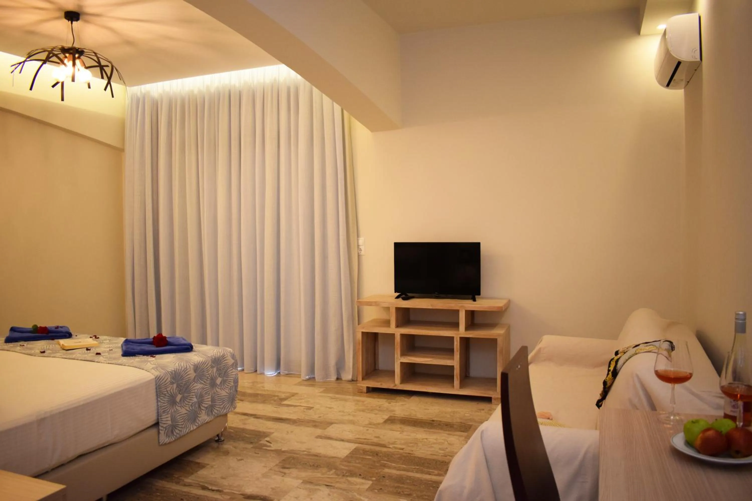 TV and multimedia, Bed in Myrtis Spa Hotel
