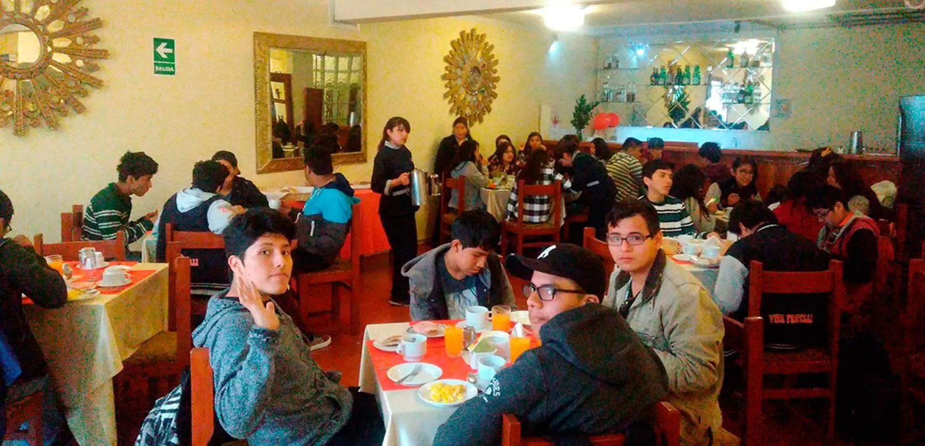 Buffet breakfast in Hotel Casablanca