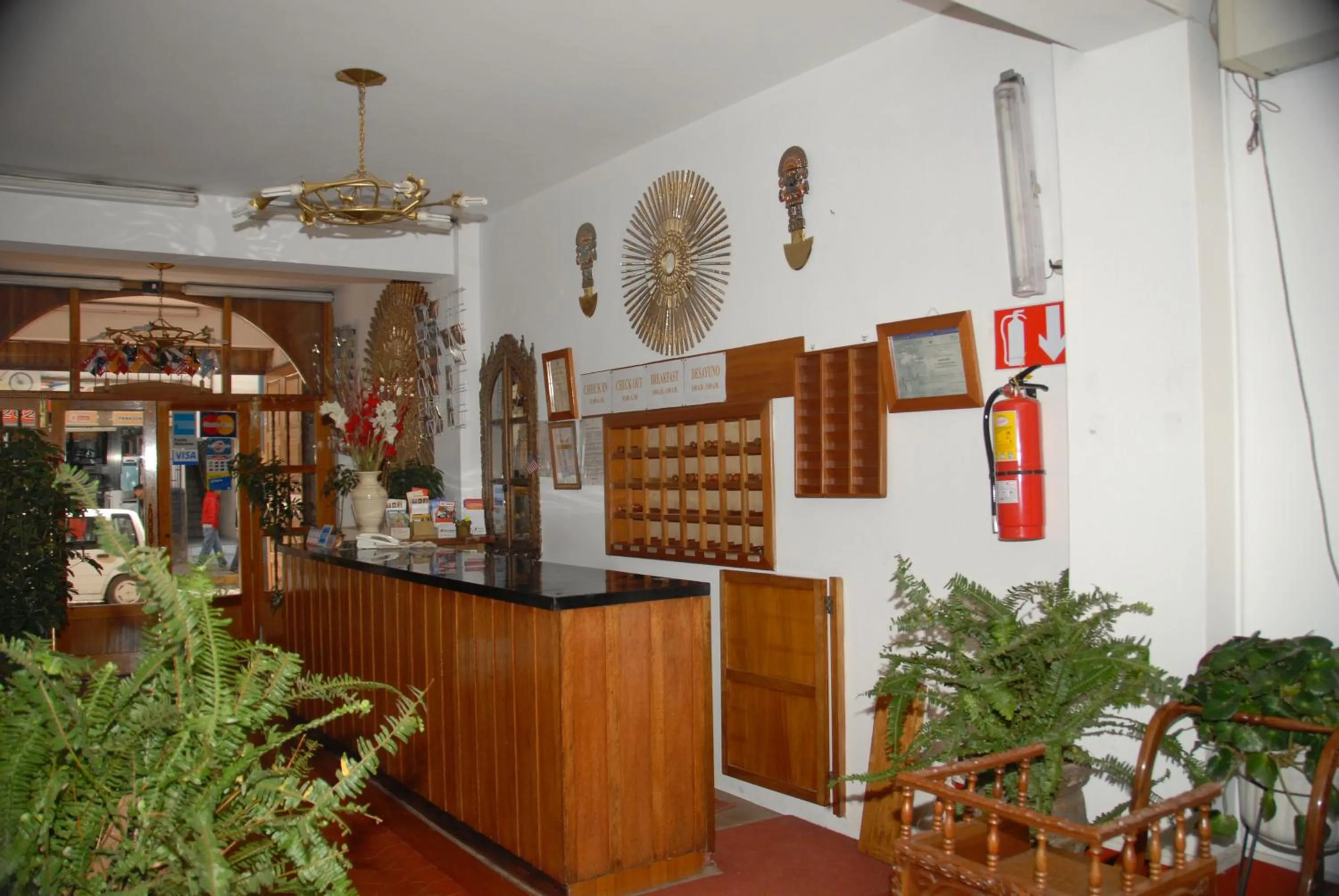 Lobby or reception in Hotel Casablanca