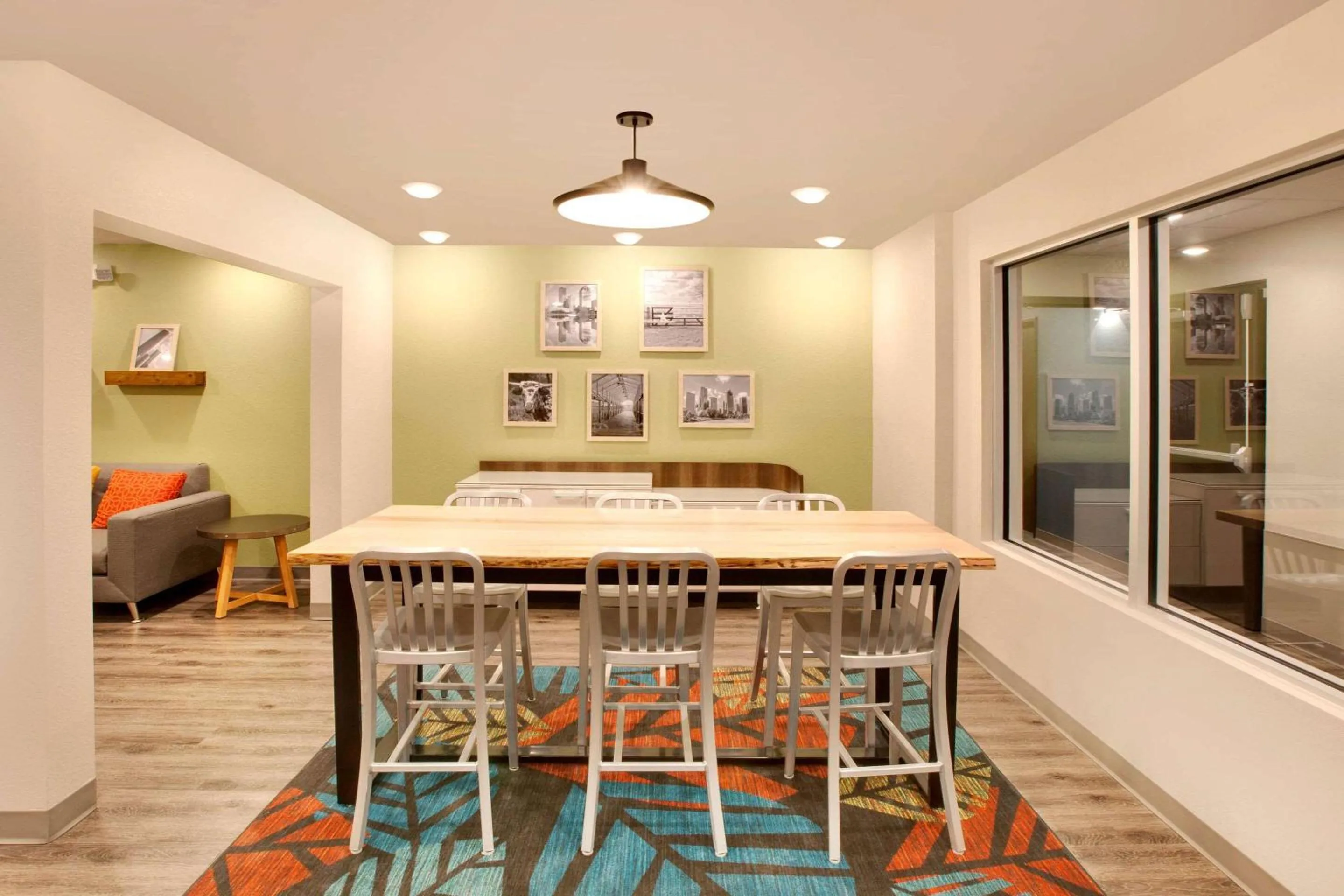 Lobby or reception in WoodSpring Suites Houston Northwest