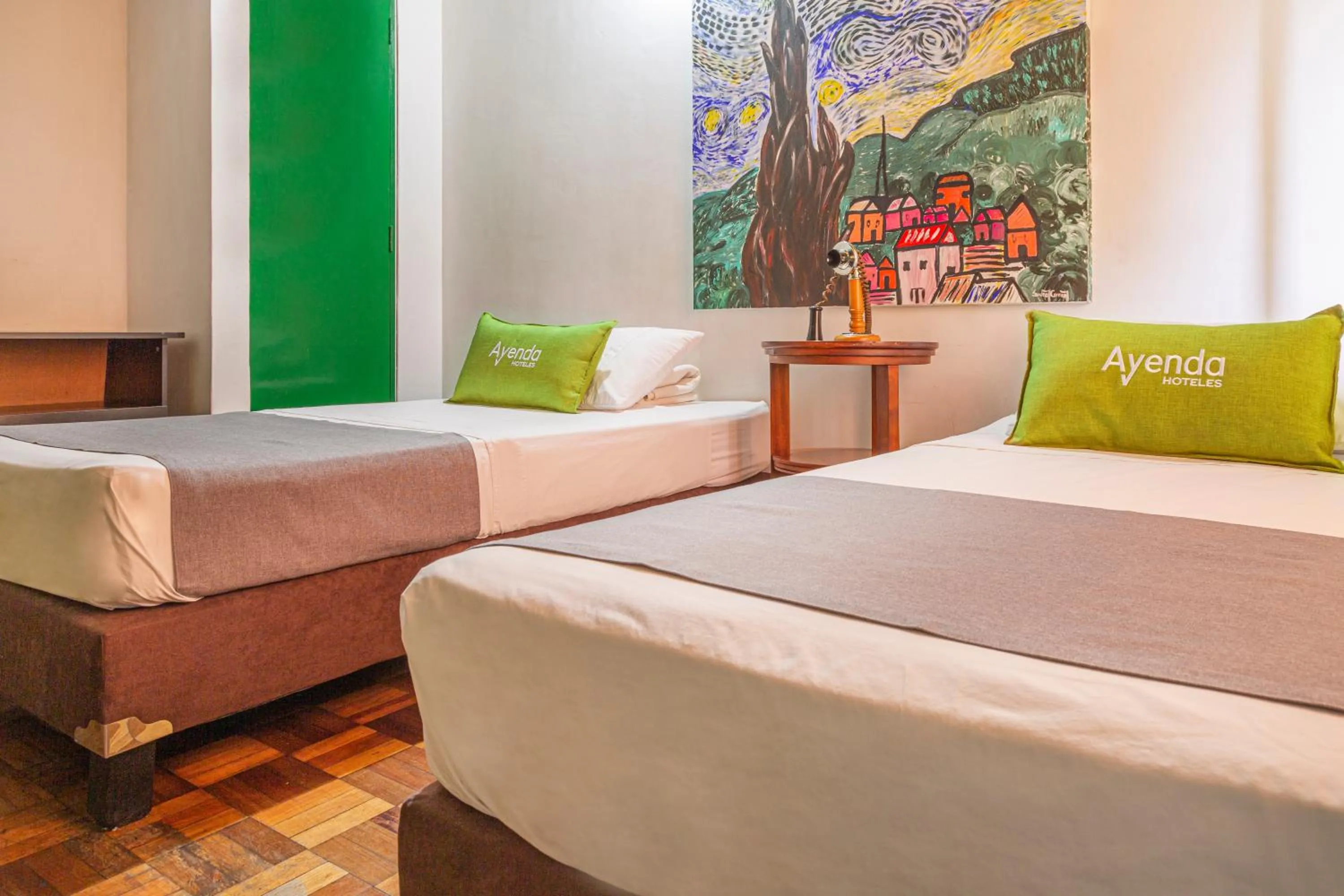 Bed in Ayenda Habana Vieja 1221